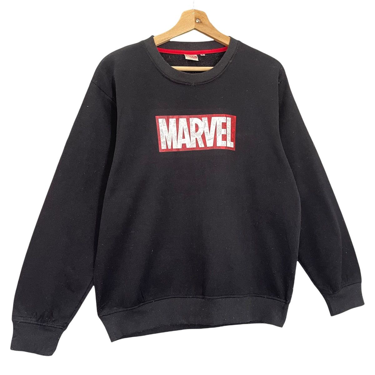 Marvel Comics Marvel Big Logo Crewneck Sweatshirt Size M Size US M / EU 48-50 / 2 - 2 Thumbnail