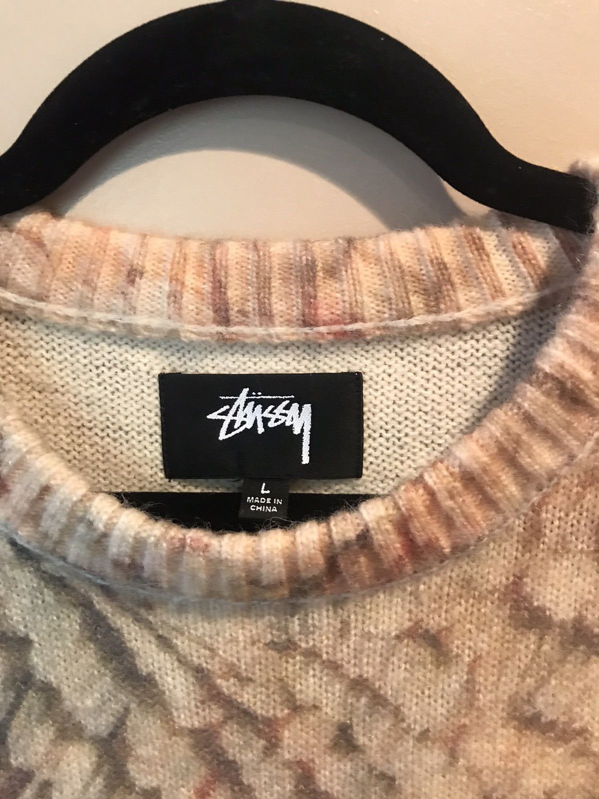 Stussy Stussy Wings Print Wool Sweater Size US L / EU 52-54 / 3 - 2 Thumbnail