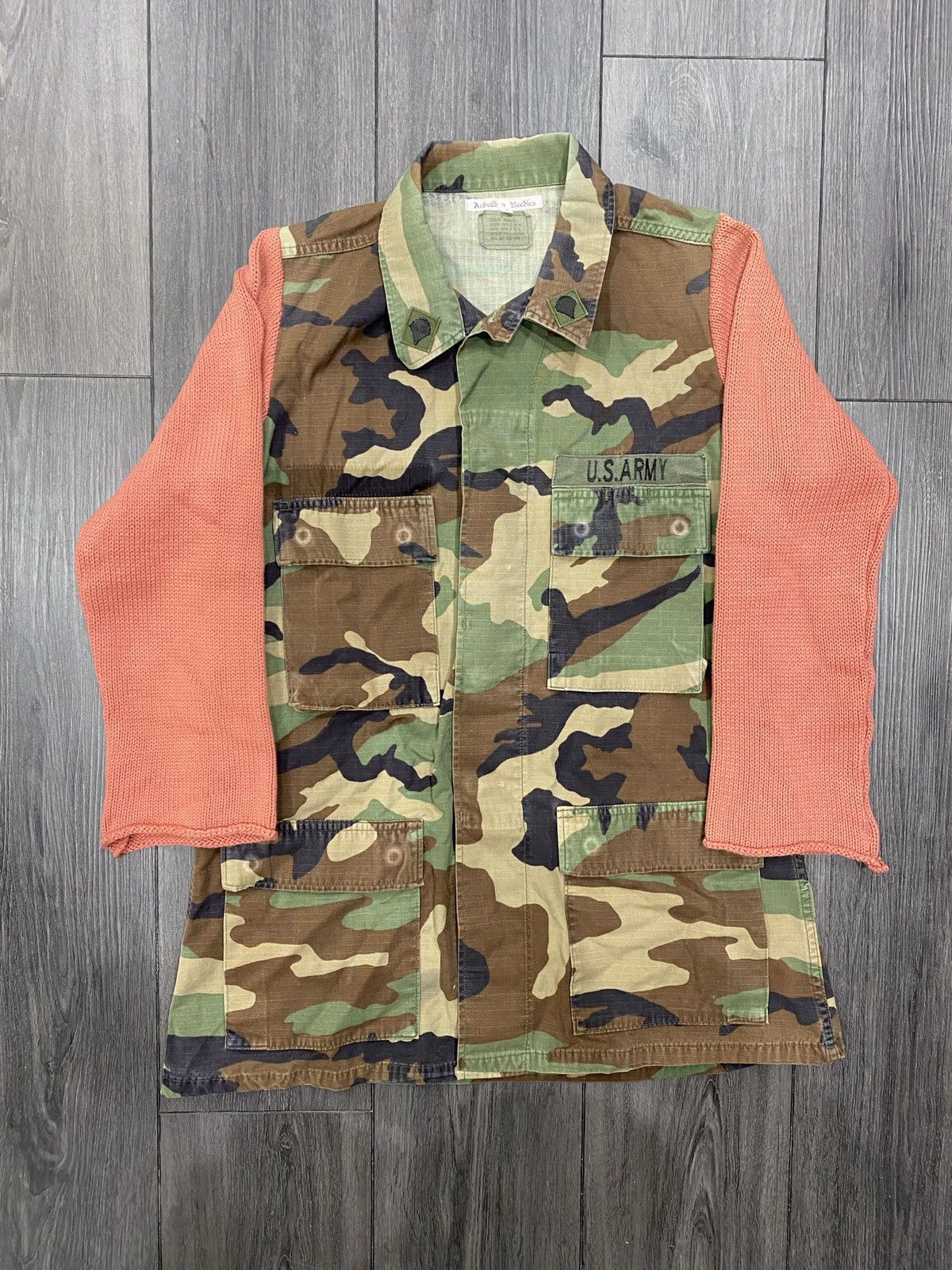 ジャケット・アウター rebuild by needles military jacket Needles Rebuild Army Jacket | Grailed