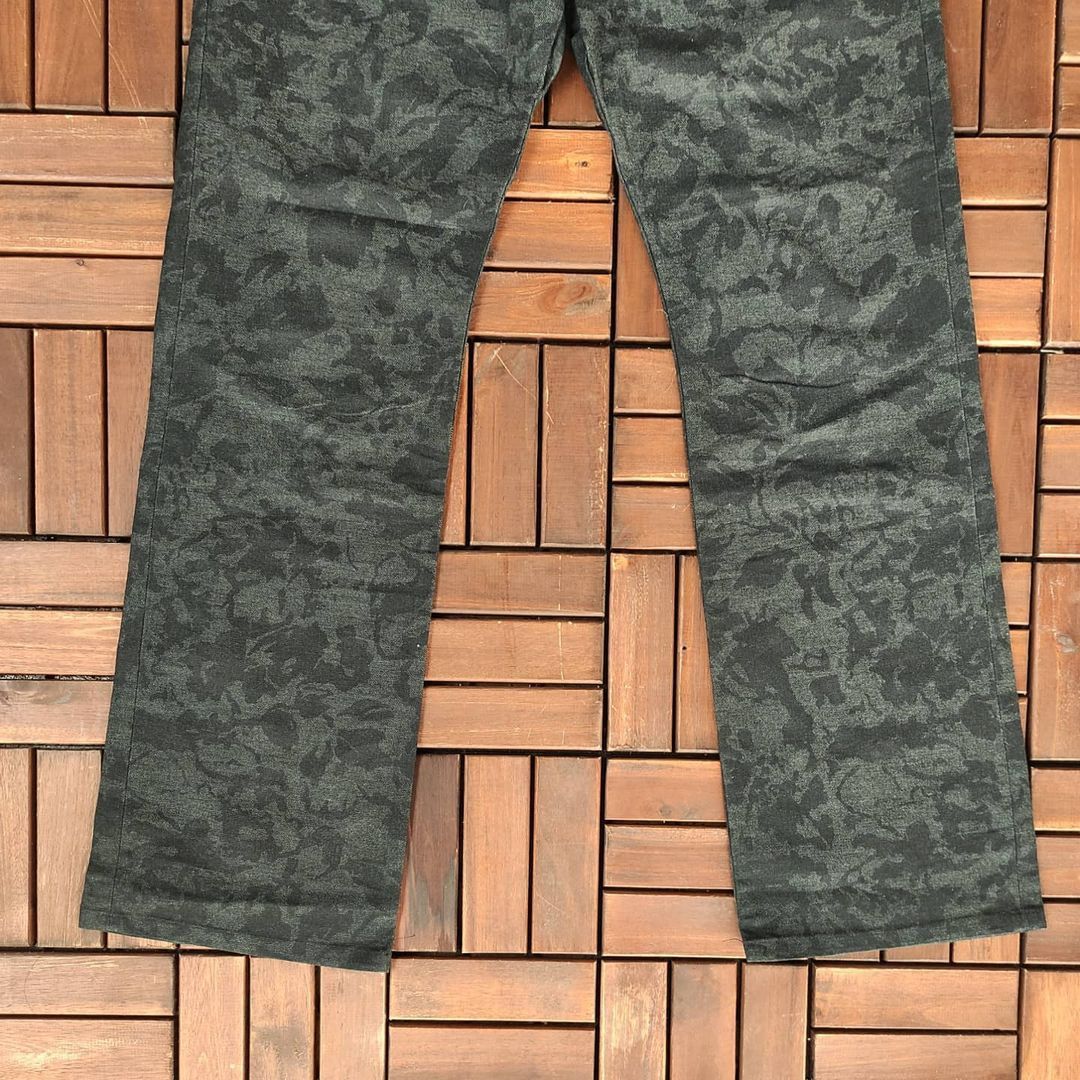 If Six Was Nine 2000s Archive Hiromichi Nakano Japanese Brand Printed Pants Size US 33 - 8 Thumbnail