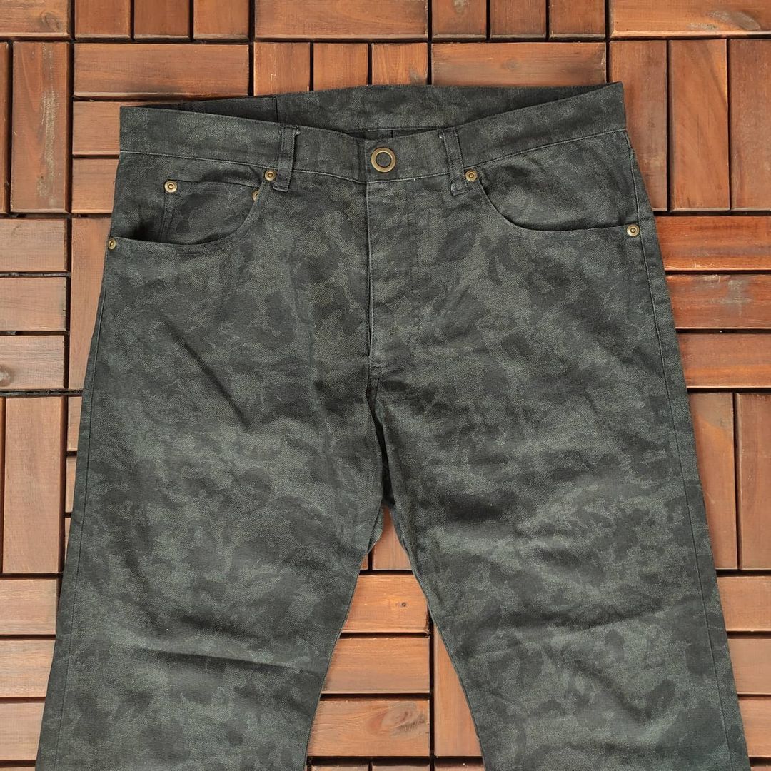 If Six Was Nine 2000s Archive Hiromichi Nakano Japanese Brand Printed Pants Size US 33 - 7 Thumbnail