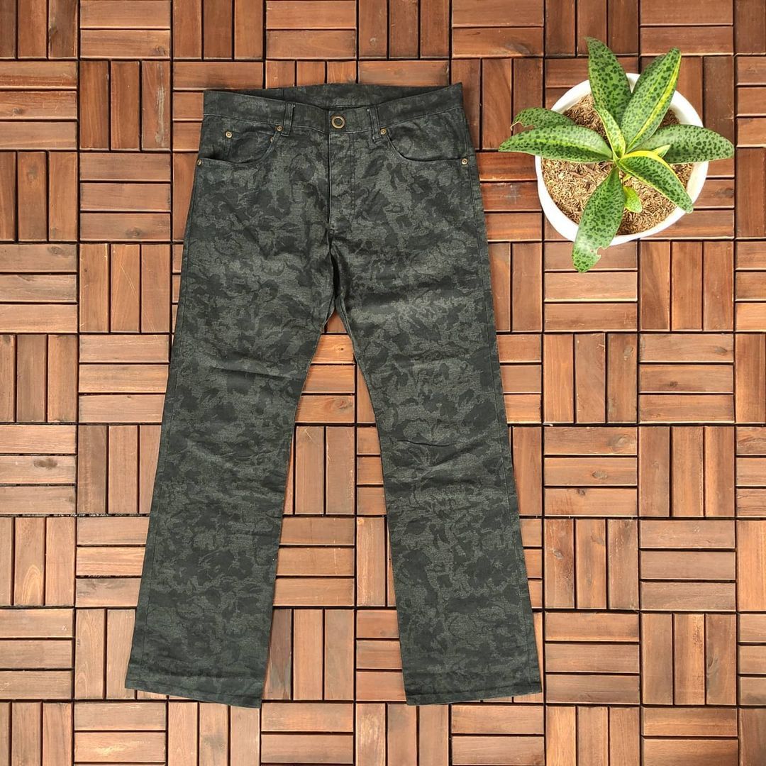 If Six Was Nine 2000s Archive Hiromichi Nakano Japanese Brand Printed Pants Size US 33 - 1 Thumbnail