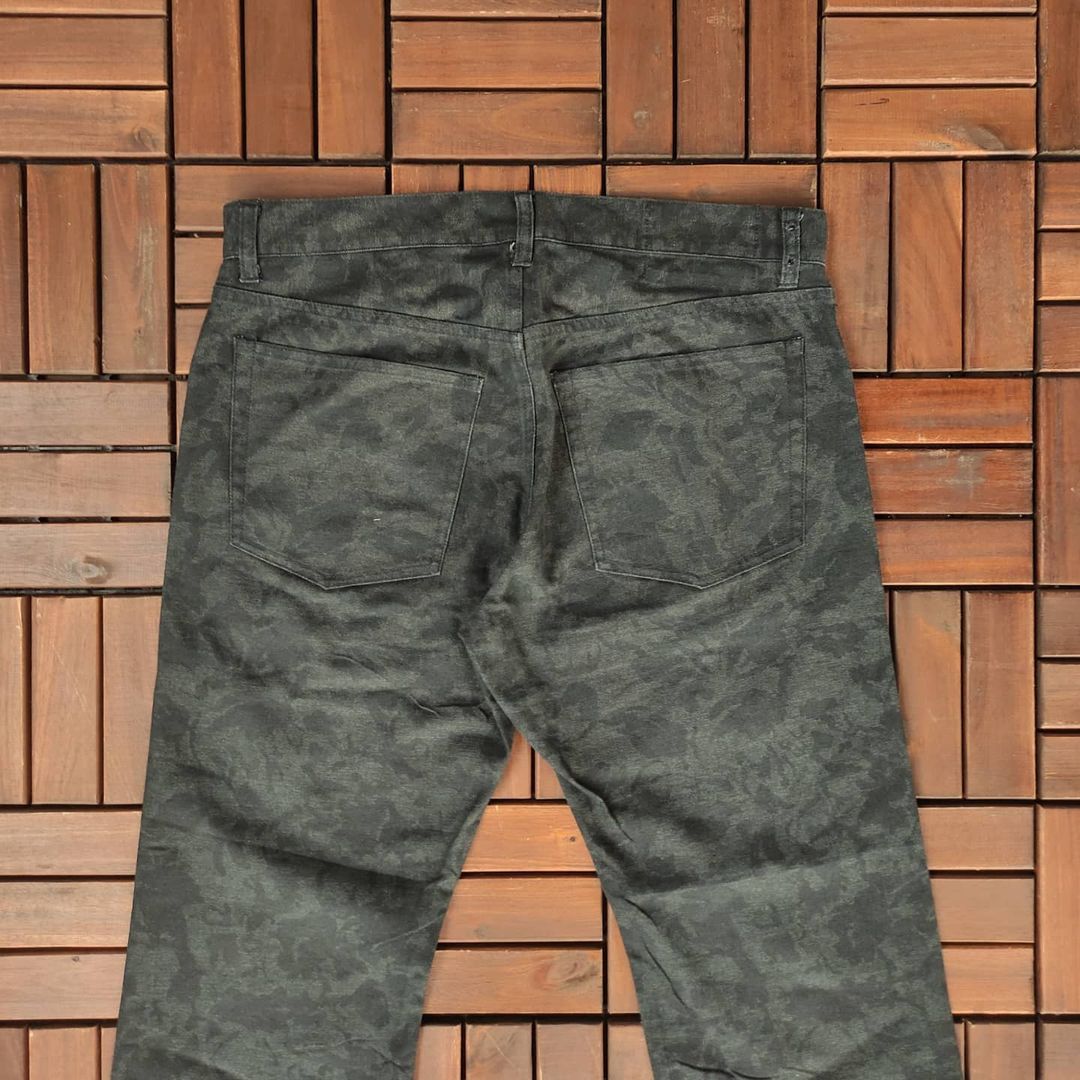 If Six Was Nine 2000s Archive Hiromichi Nakano Japanese Brand Printed Pants Size US 33 - 5 Thumbnail