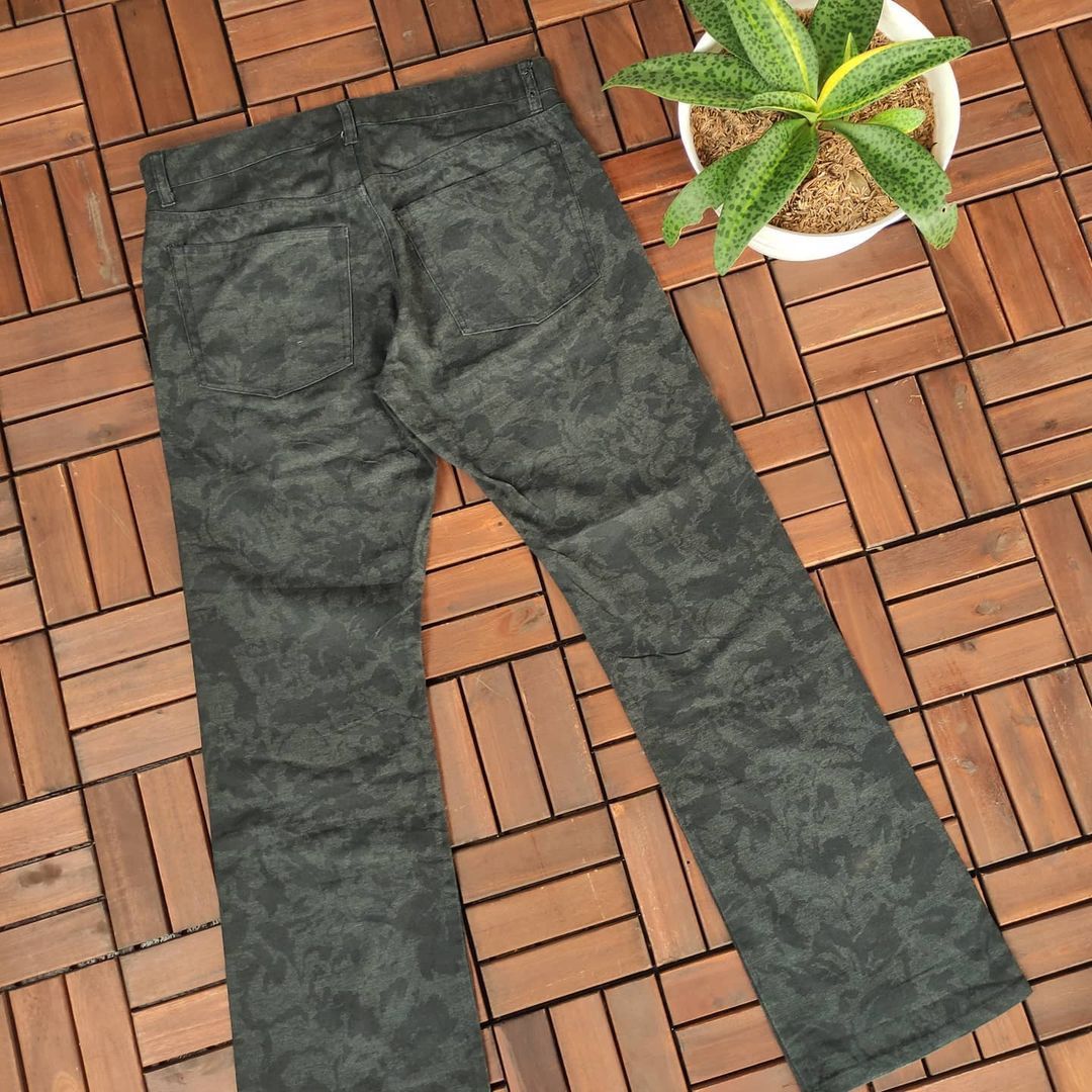 If Six Was Nine 2000s Archive Hiromichi Nakano Japanese Brand Printed Pants Size US 33 - 3 Thumbnail