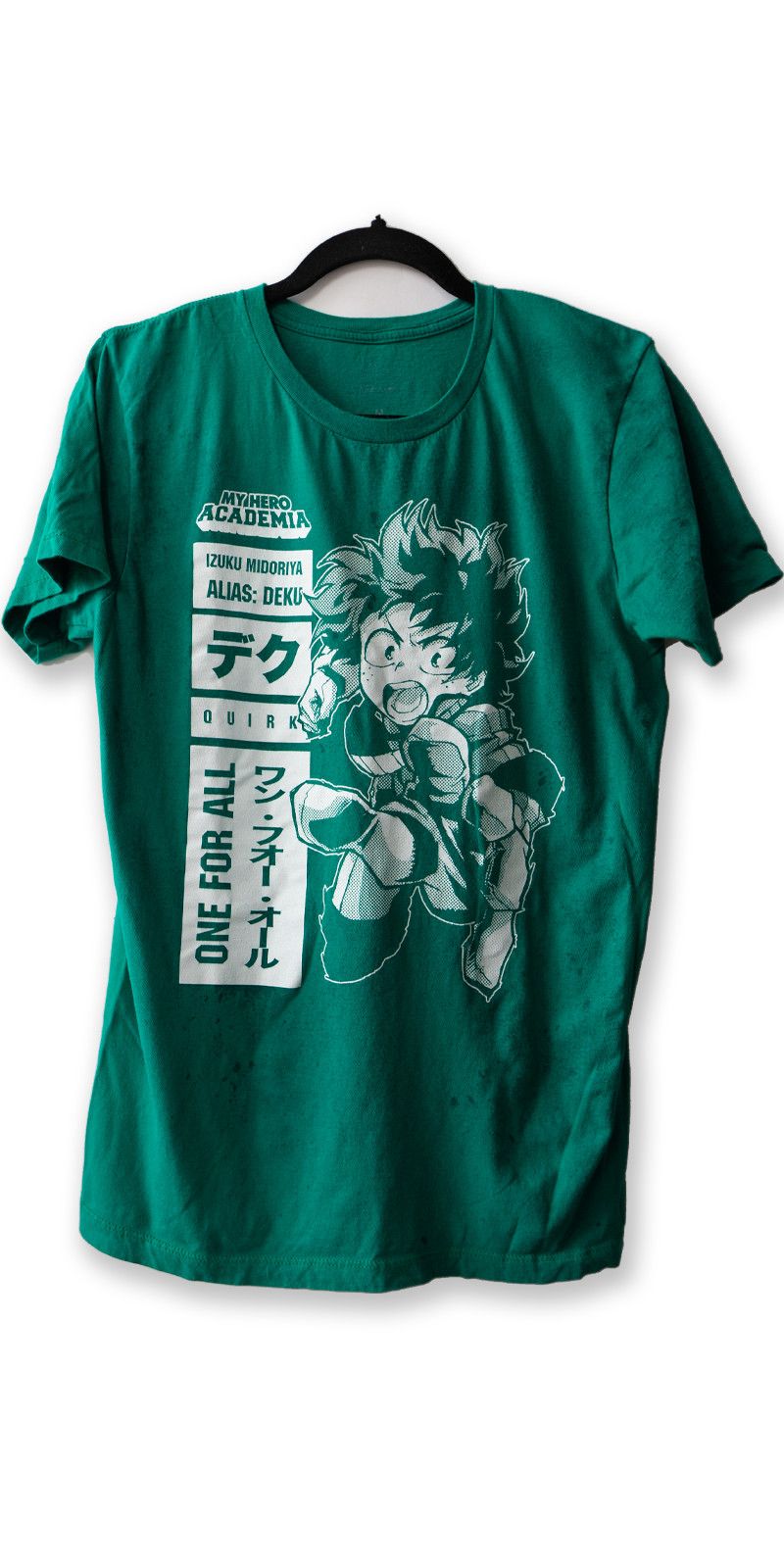 Vintage My Hero Academia Deku Graphic Tee | Grailed