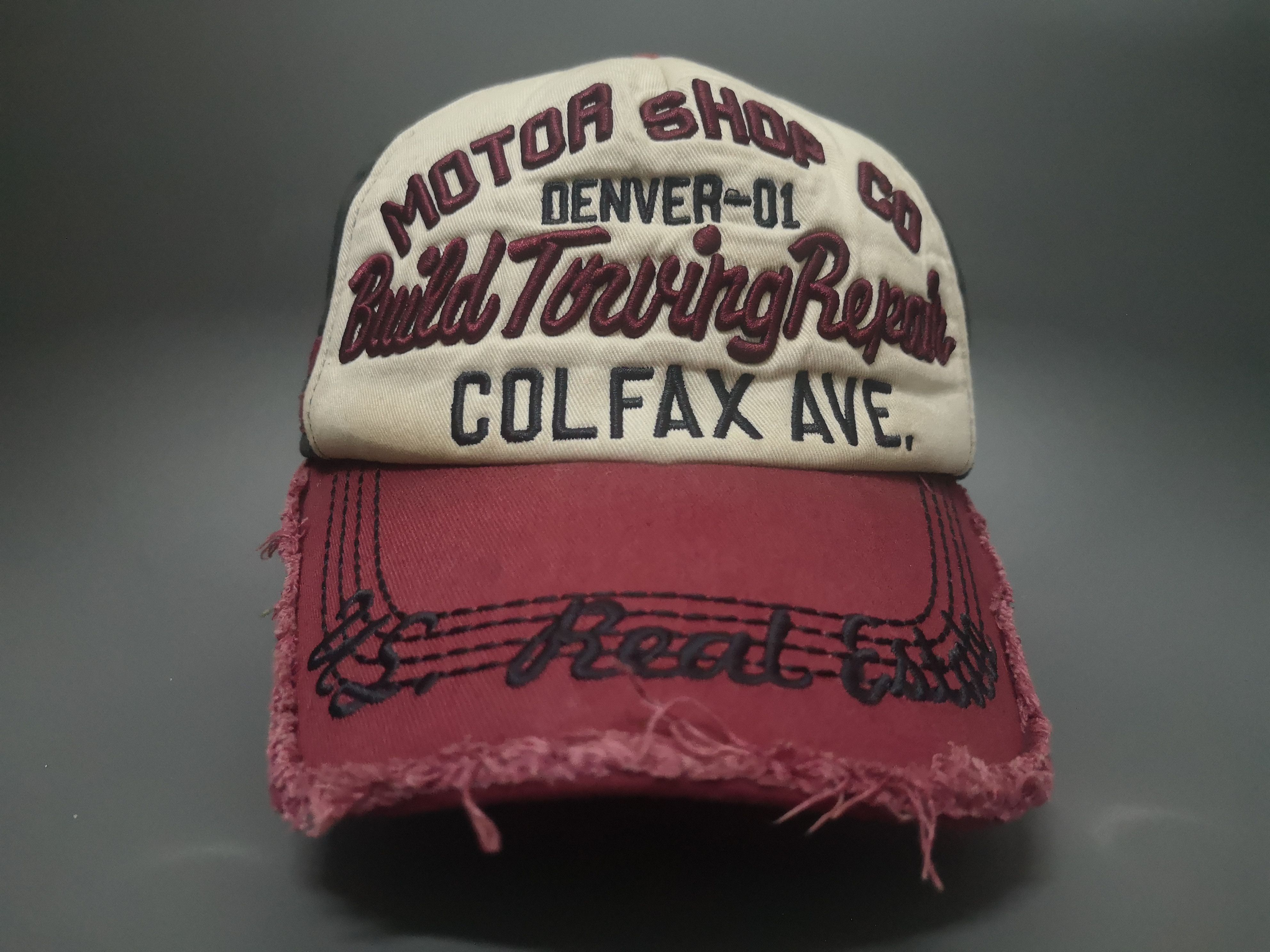 Vintage CUSTOM MOTOR SHOP CO (DISTRESSED & FADED) Size ONE SIZE - 3 Thumbnail