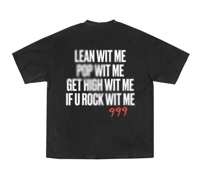 Juice WRLD Lean Wit Me 999 ラップ Tシャツ Juice WRLD Lean Wit Me 999 ラップ Tシャツ - メルカリ