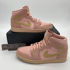 Coral gold hotsell jordan 1