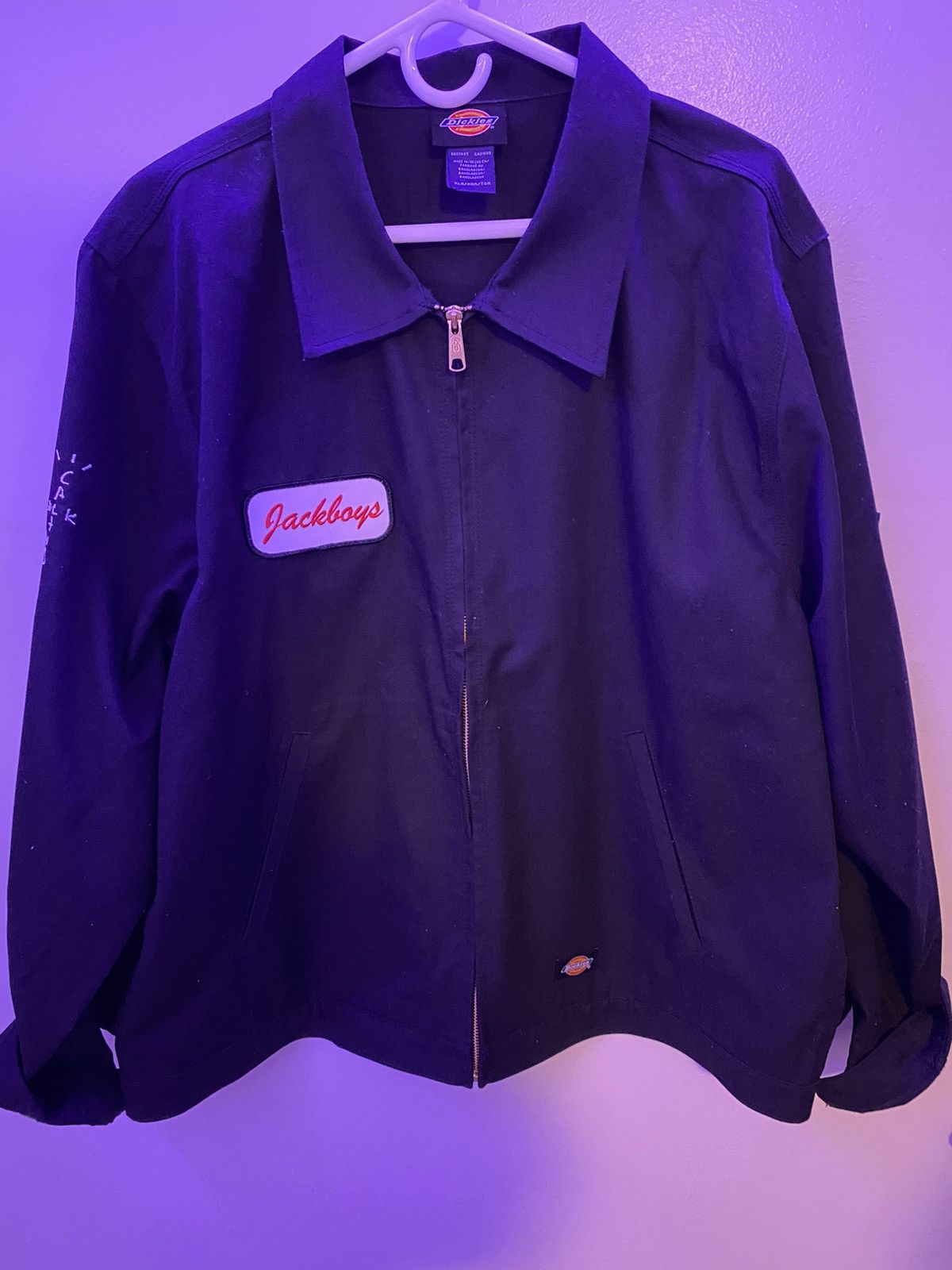 Travis Scott JACKBOYS Dickies “Crew” Work Jacket | Grailed