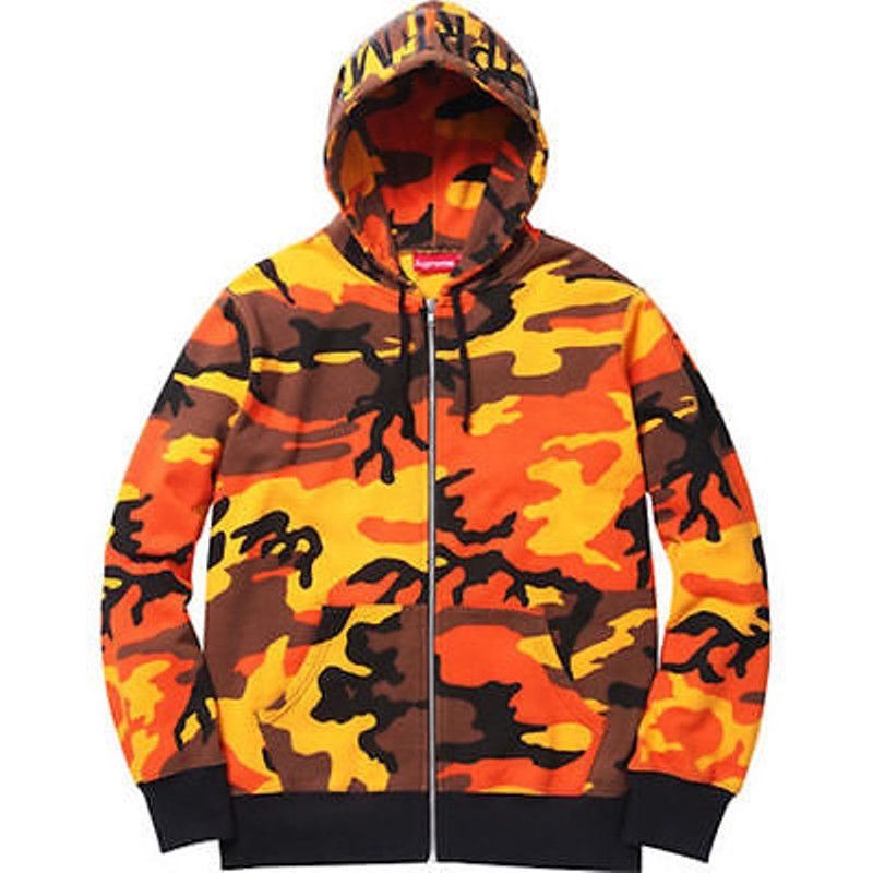 Supreme V Rare🔥Camouflage hoodie (asis condition) Grailed