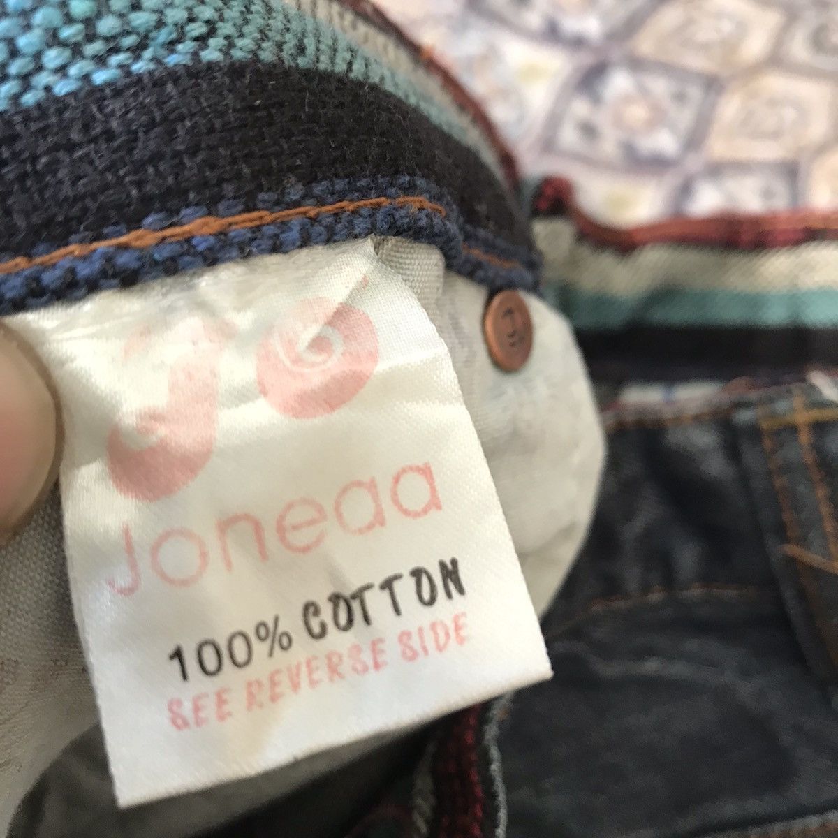 Japanese Brand Japanese Brand JONEAA Denim Jeans Zipper Size US 30 / EU 46 - 15 Thumbnail