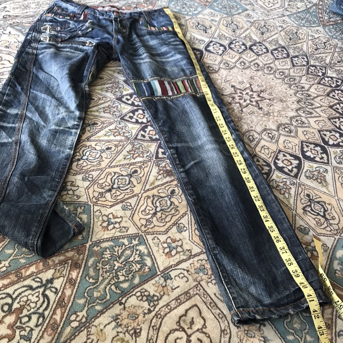 Japanese Brand Japanese Brand JONEAA Denim Jeans Zipper Size US 30 / EU 46 - 17 Thumbnail