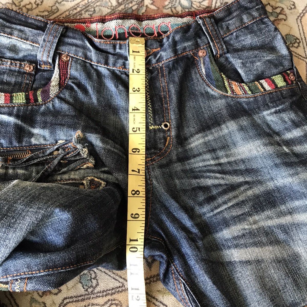 Japanese Brand Japanese Brand JONEAA Denim Jeans Zipper Size US 30 / EU 46 - 19 Thumbnail