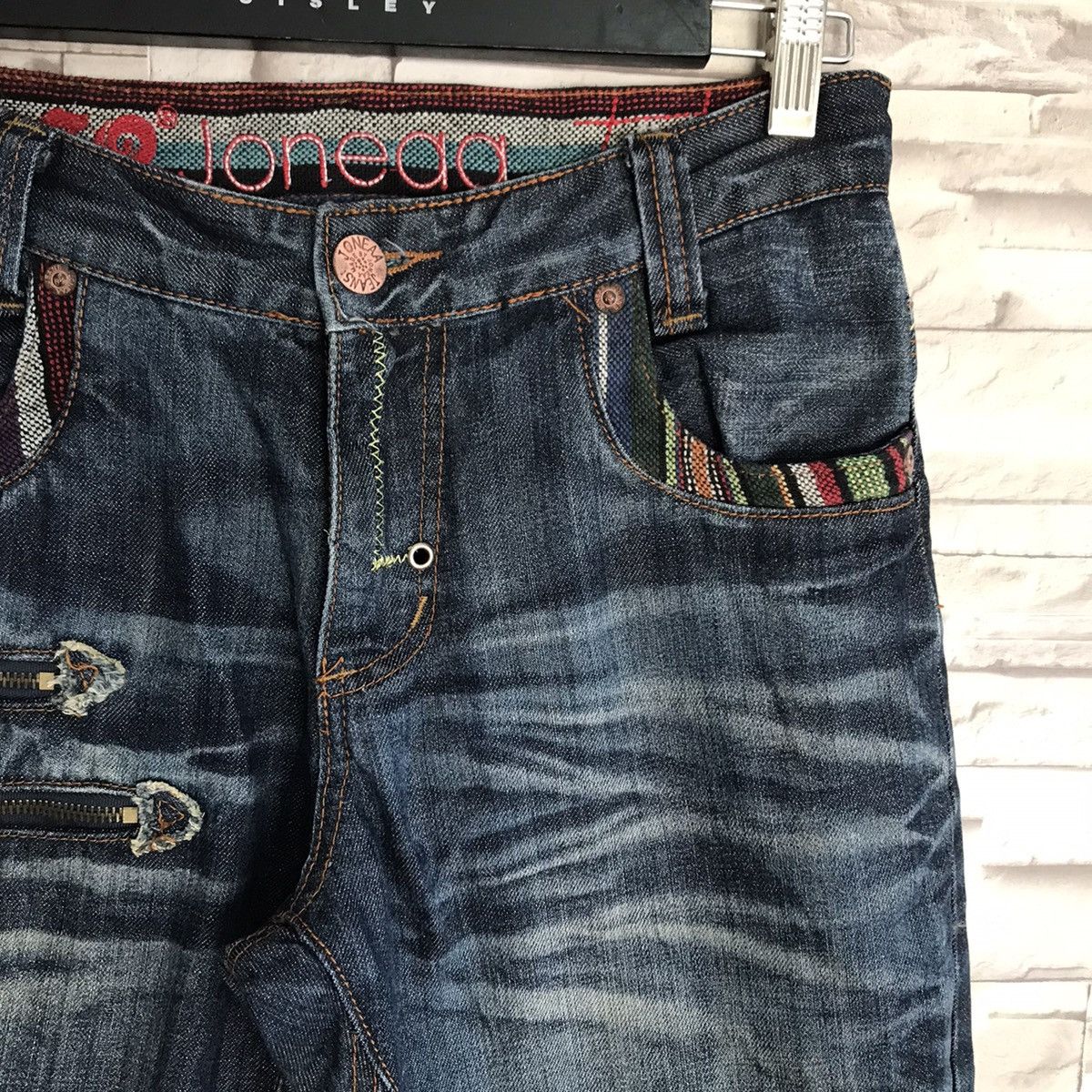 Japanese Brand Japanese Brand JONEAA Denim Jeans Zipper Size US 30 / EU 46 - 6 Thumbnail