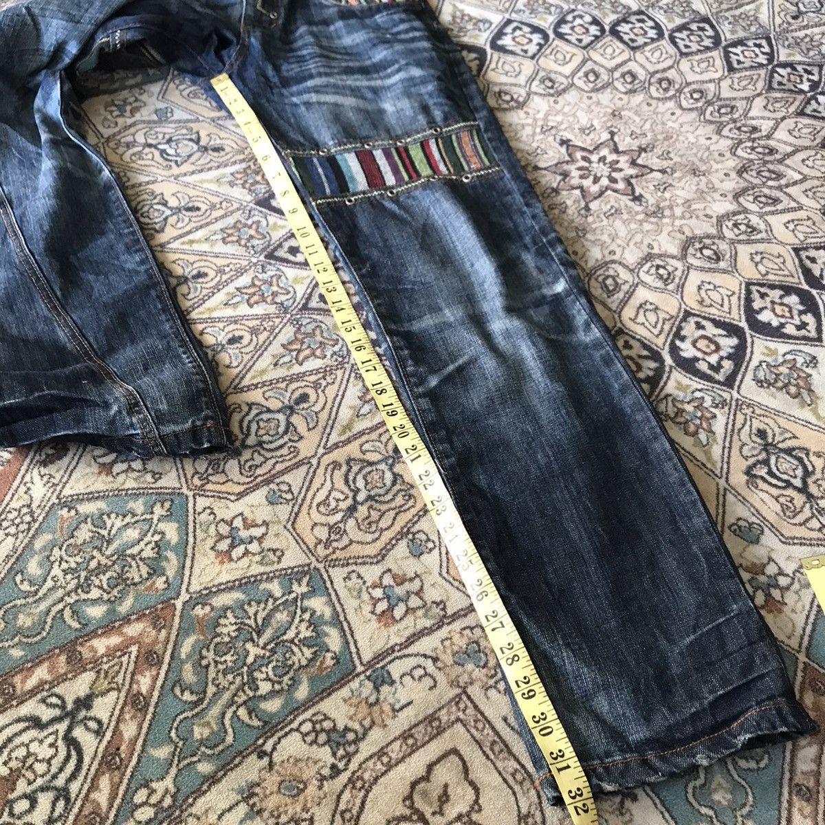 Japanese Brand Japanese Brand JONEAA Denim Jeans Zipper Size US 30 / EU 46 - 18 Thumbnail