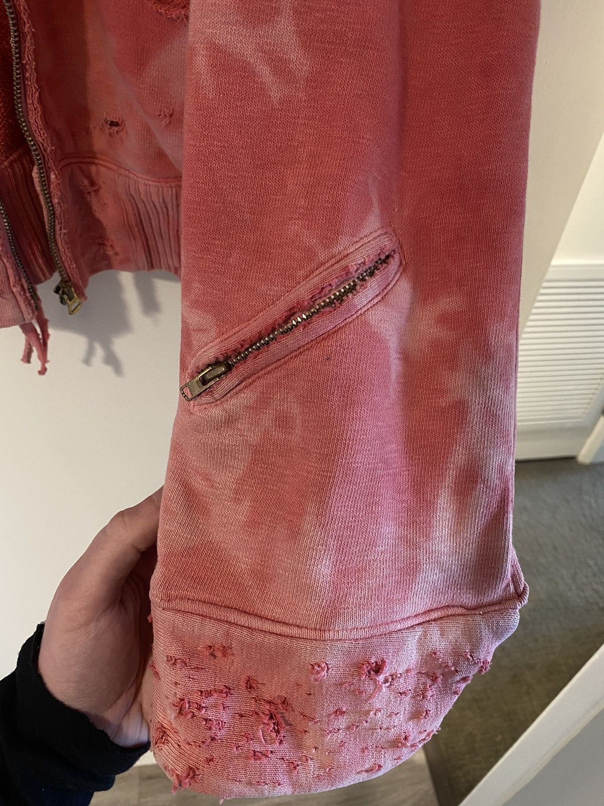 Kapital rare grail Kapital rebuilt vintage dyed zip up hoodie Size US L / EU 52-54 / 3 - 6 Thumbnail