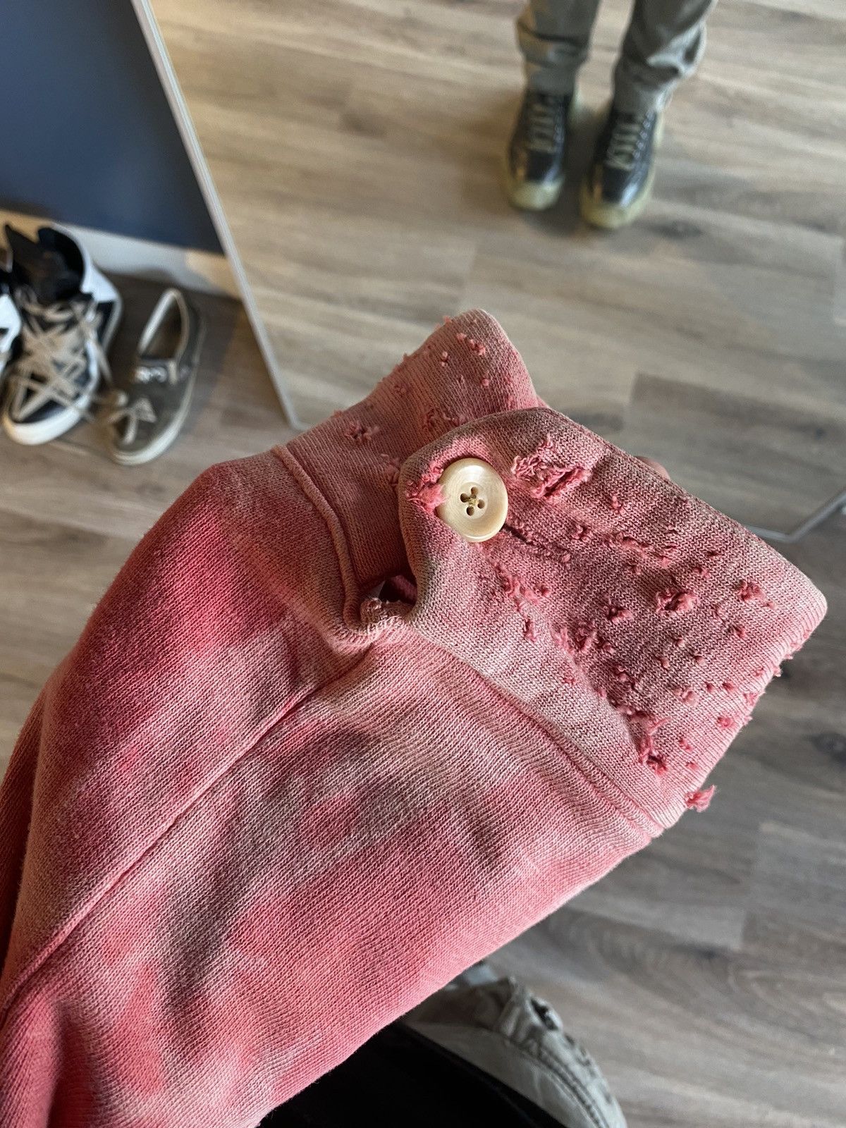 Kapital rare grail Kapital rebuilt vintage dyed zip up hoodie Size US L / EU 52-54 / 3 - 8 Thumbnail