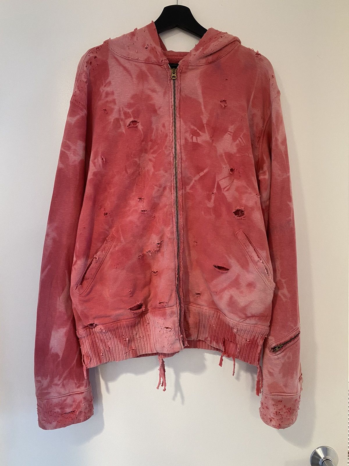 Kapital rare grail Kapital rebuilt vintage dyed zip up hoodie Size US L / EU 52-54 / 3 - 1 Thumbnail