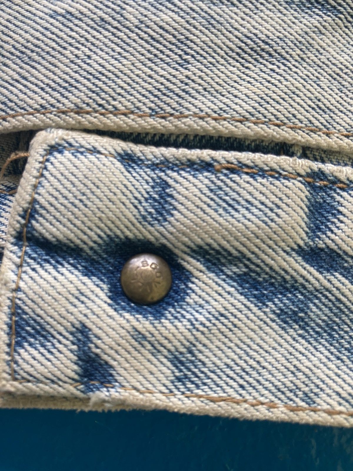 Big John Vintage Big John Acid Wash Denim Jacket Size US M / EU 48-50 / 2 - 8 Thumbnail