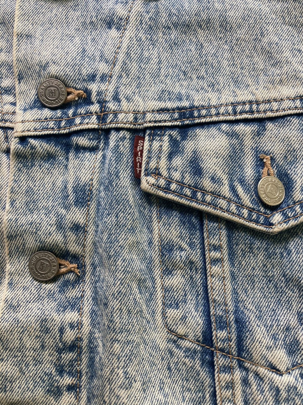 Big John Vintage Big John Acid Wash Denim Jacket Size US M / EU 48-50 / 2 - 5 Thumbnail