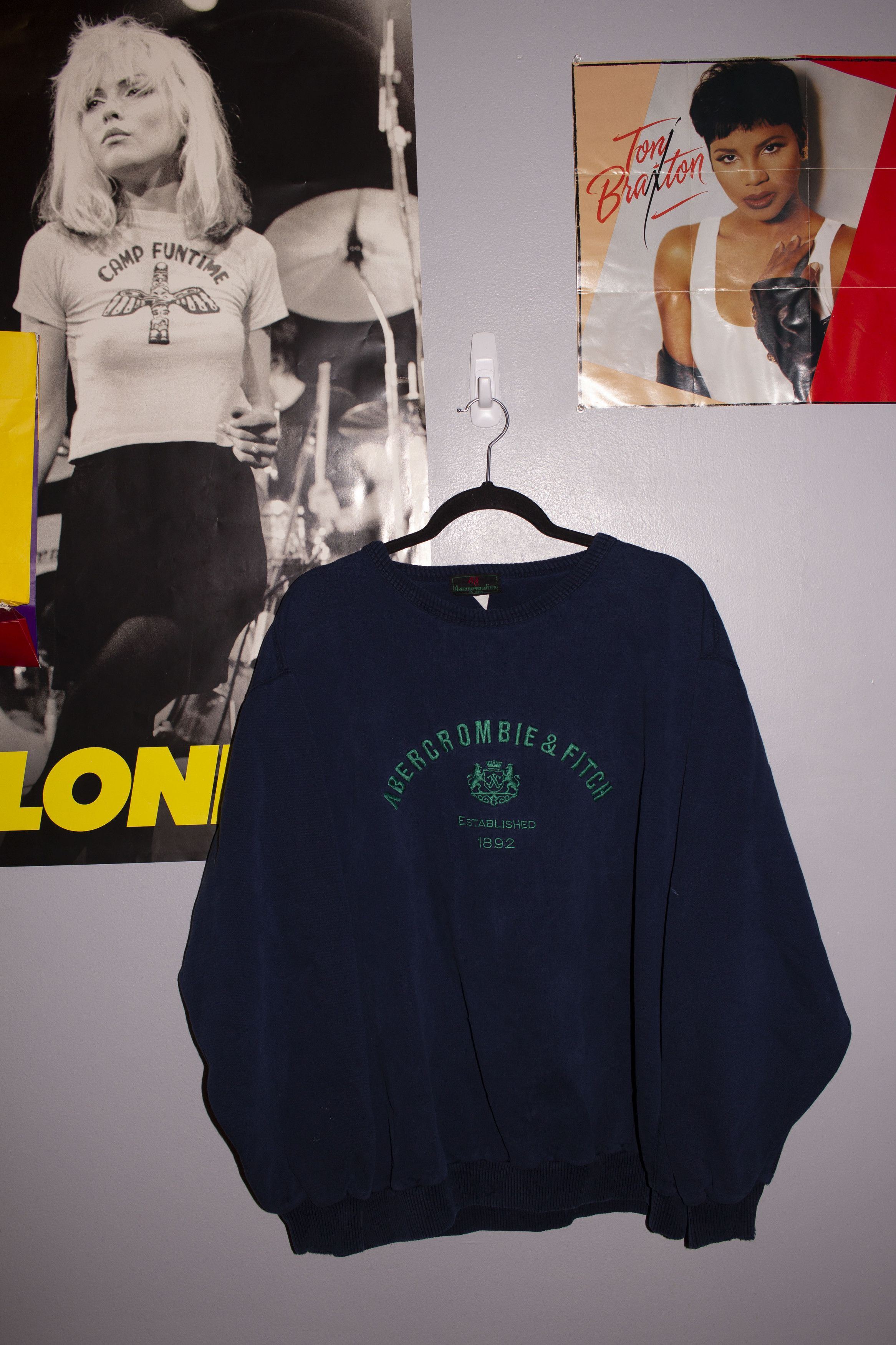 Vintage 80s Abercrombie & Fitch Green Camo Shirt L XL main image 0
