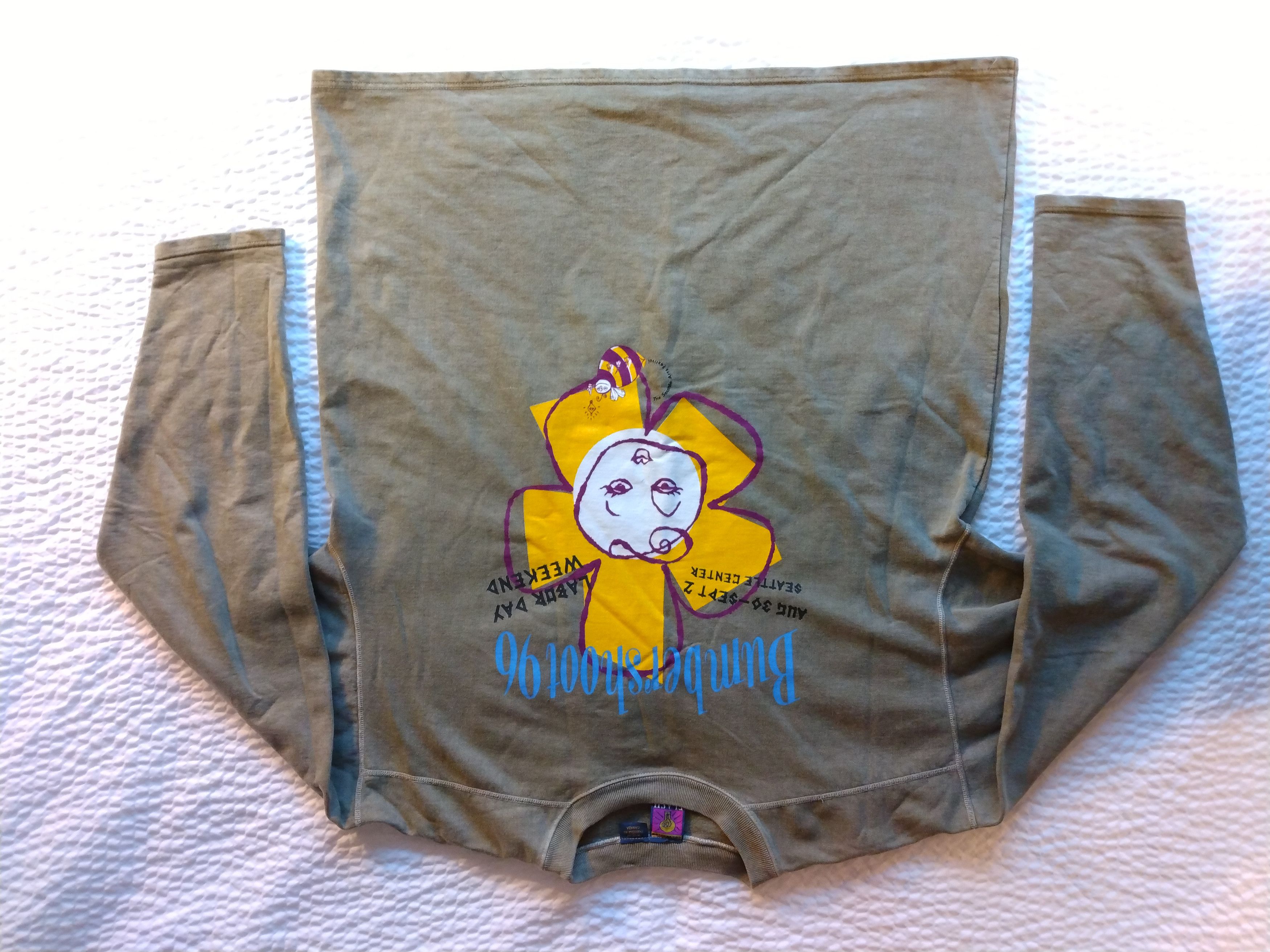 Vintage Rare 1996 Bumbershoot Festival Crewneck Sweater Grailed