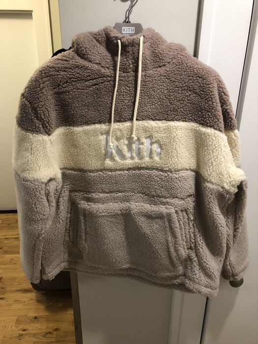 Kith Kith Sherpa Double Pocket Hoodie (Molecule - XL) | Grailed