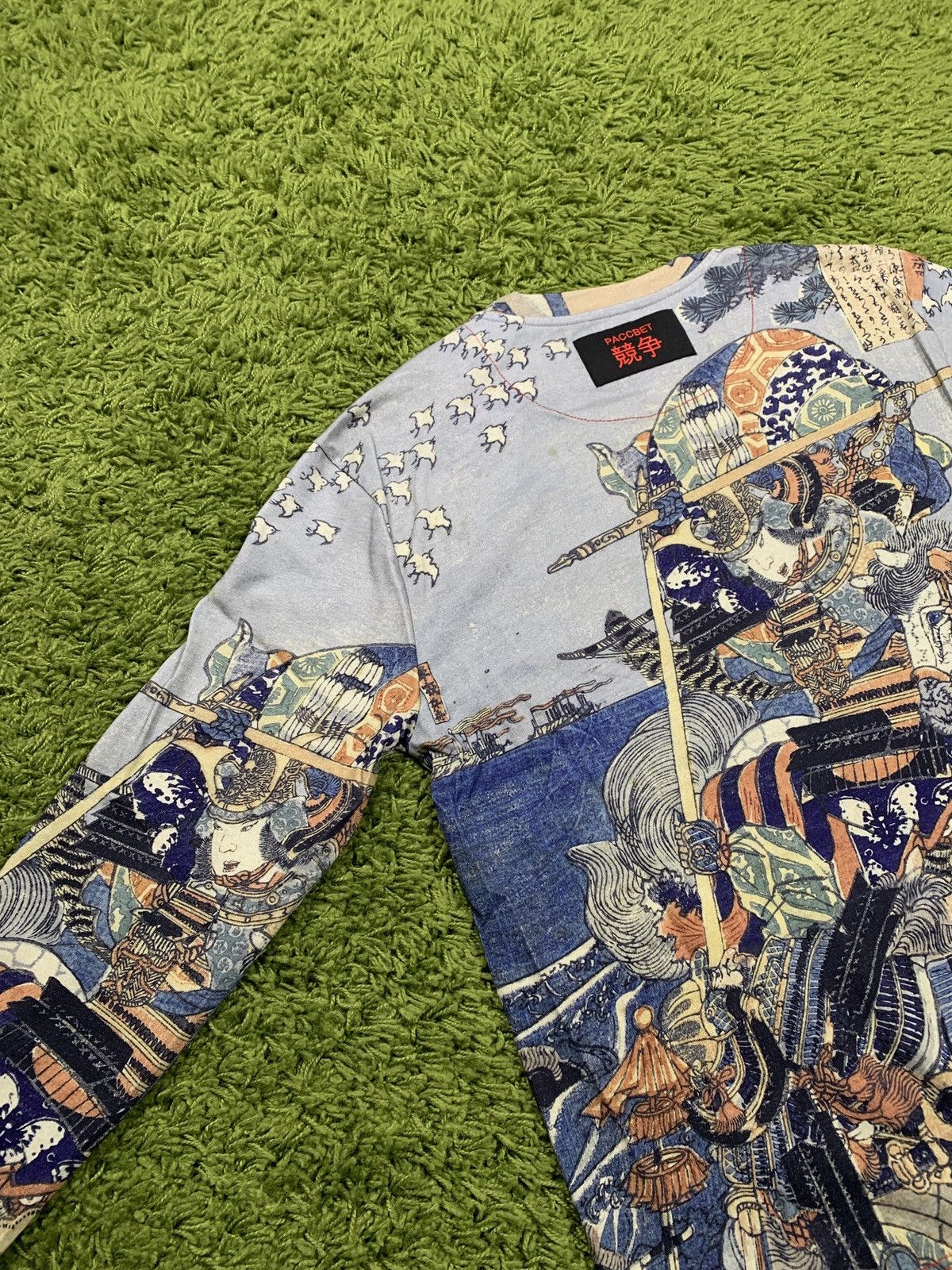 PACCBET Rassvet Paccbet Japanese Artwork Printed Long Sleeve T-Shirt Size US M / EU 48-50 / 2 - 9 Thumbnail