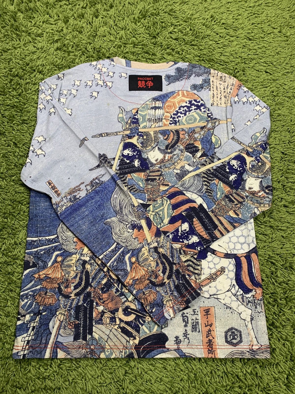 PACCBET Rassvet Paccbet Japanese Artwork Printed Long Sleeve T-Shirt Size US M / EU 48-50 / 2 - 6 Thumbnail