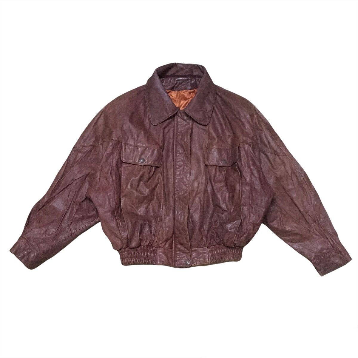 Japanese Brand Vintage Japanese Brand Leather Jacket Size US S / EU 44-46 / 1 - 1 Thumbnail