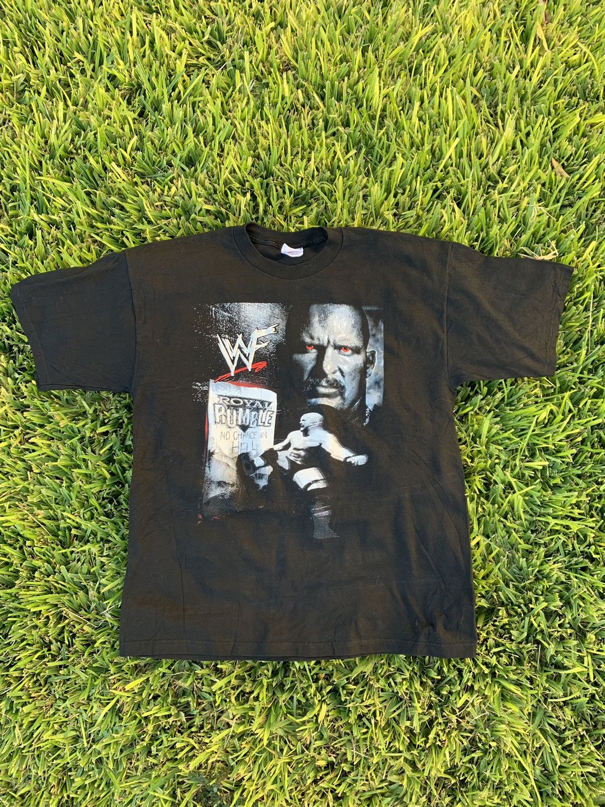 Vintage Vintage 90s WWF Stone Cold 1999 Royal Rumble t shirt | Grailed