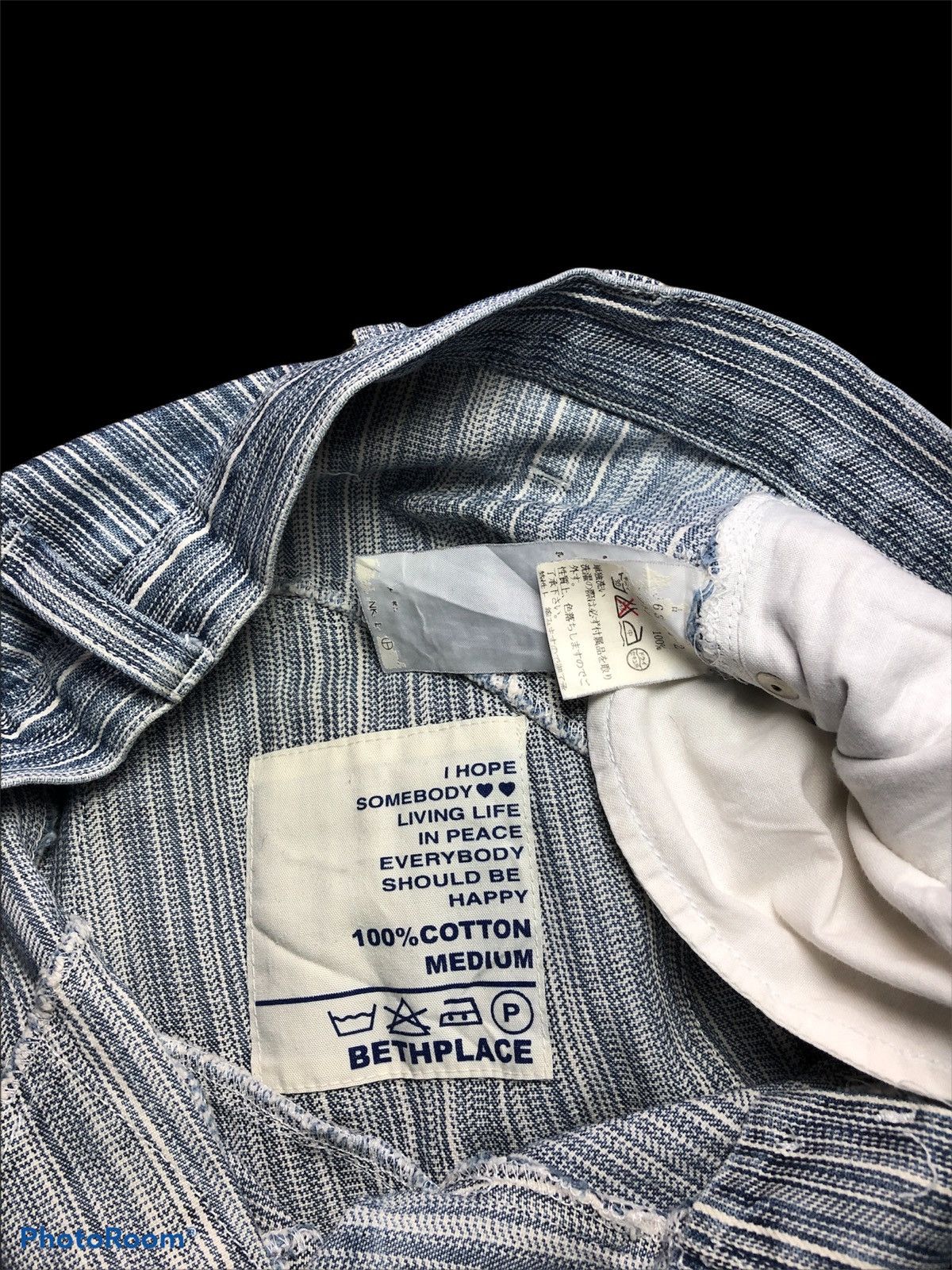 Other STRIPED RECONSTRUCTED DISTRESSED TWIST jeans Size US 32 / EU 48 - 11 Thumbnail