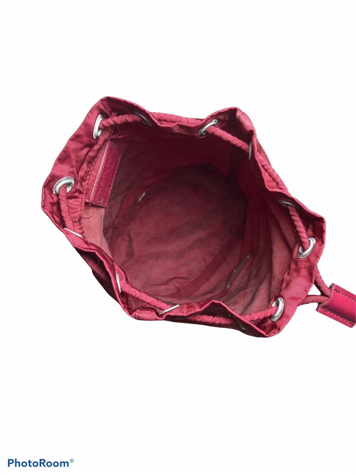 Prada Prada tessuto nero nylon drawstring pouch Size ONE SIZE - 6 Thumbnail