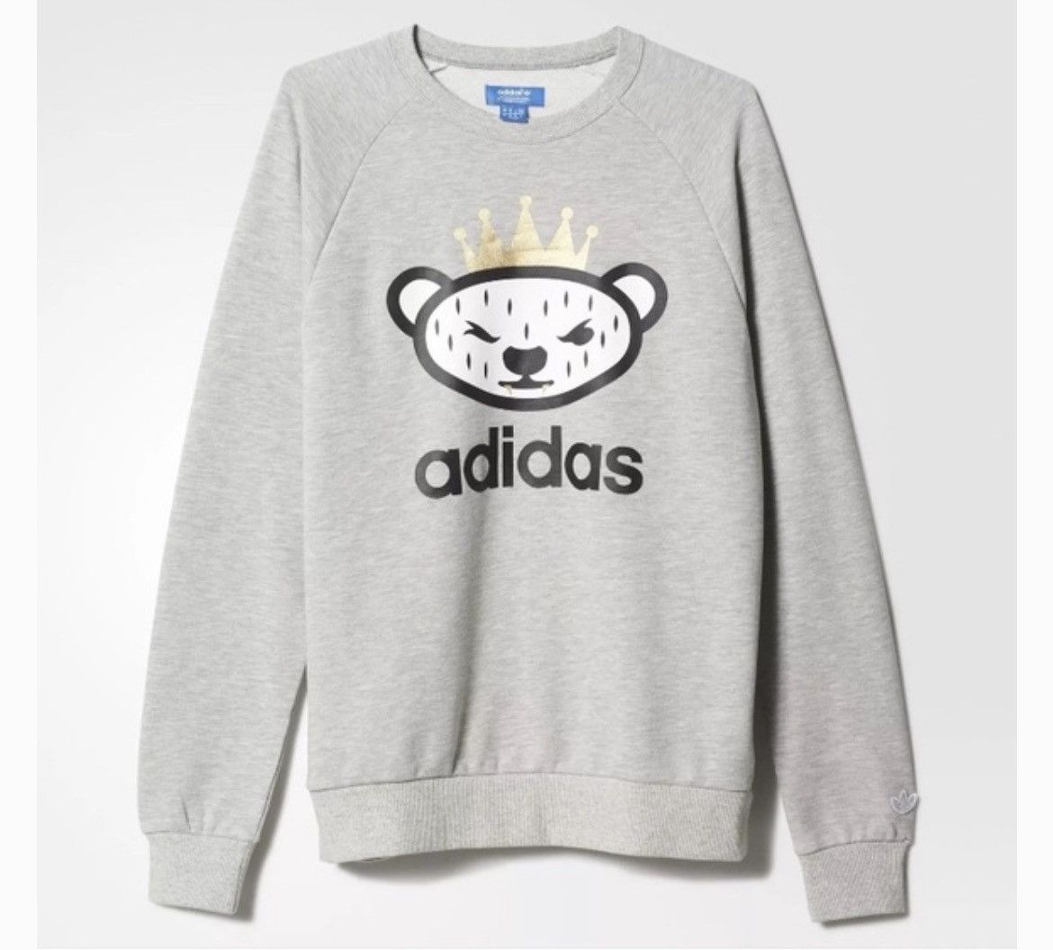 Adidas × Nigo Adidas Originals X Nigo Bear 25th Anniversary Sweatshirt Size US M / EU 48-50 / 2 - 11 Thumbnail