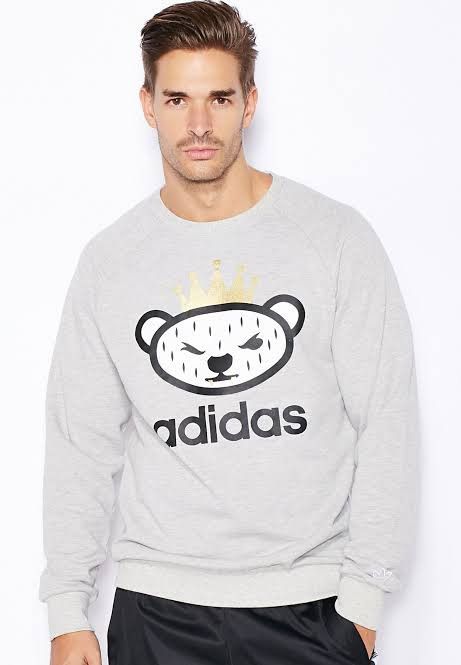 Adidas × Nigo Adidas Originals X Nigo Bear 25th Anniversary Sweatshirt Size US M / EU 48-50 / 2 - 12 Thumbnail