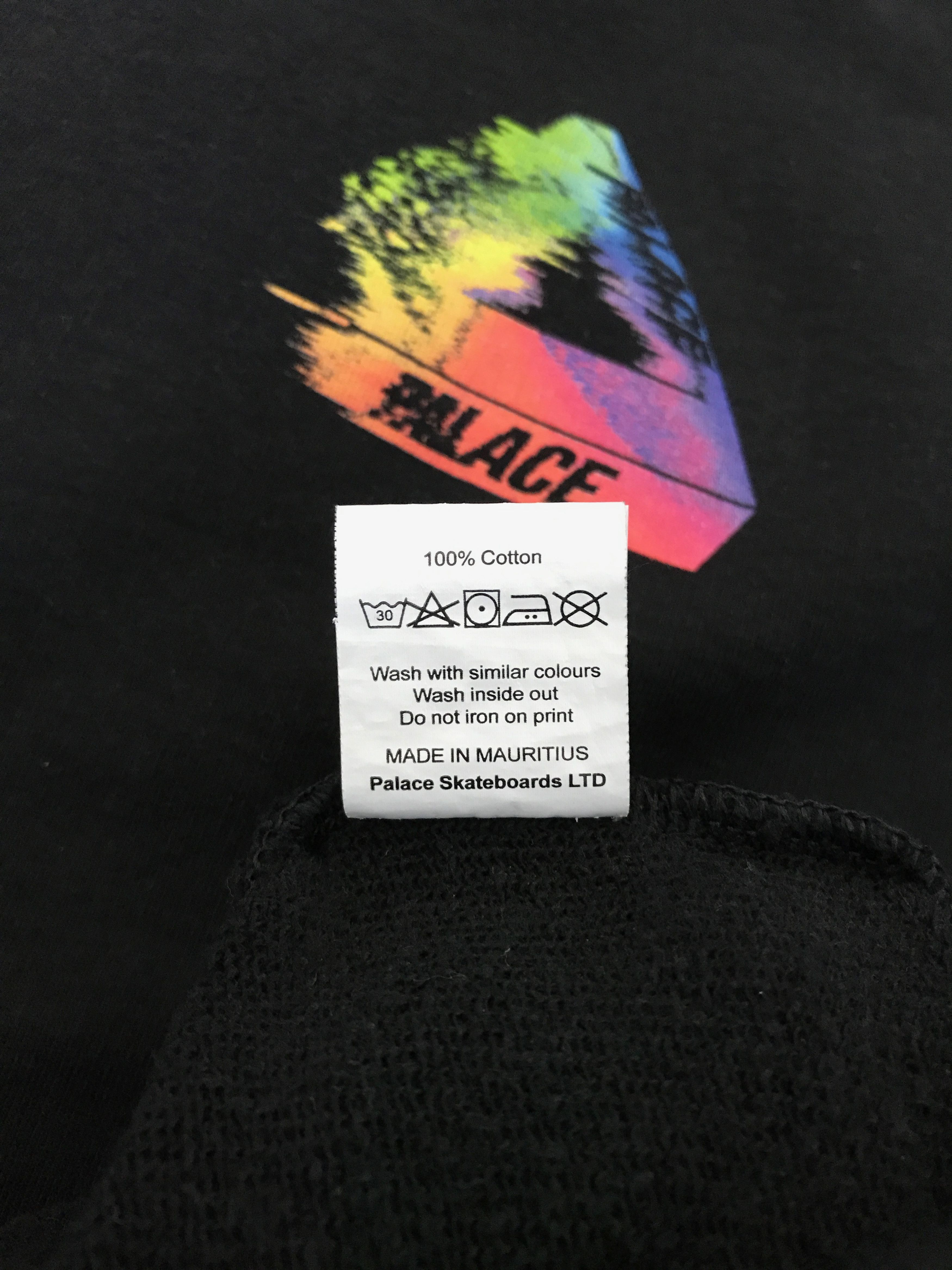Palace Tri-Smudge Crew Sweater (SS16) | Grailed 