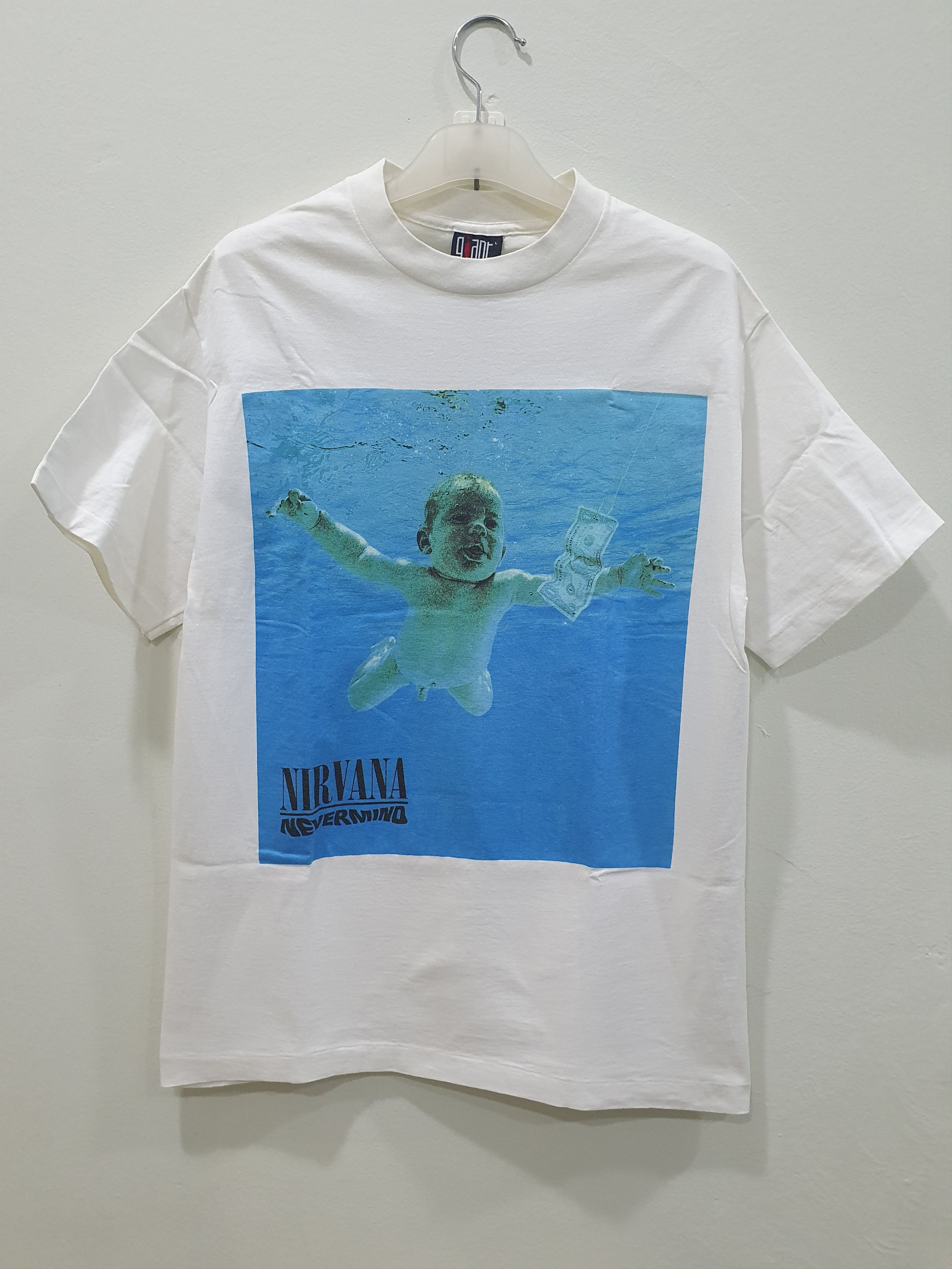 Nirvana × Vintage Vintage 90s Nirvana Nevermind Rare Grunge Tee