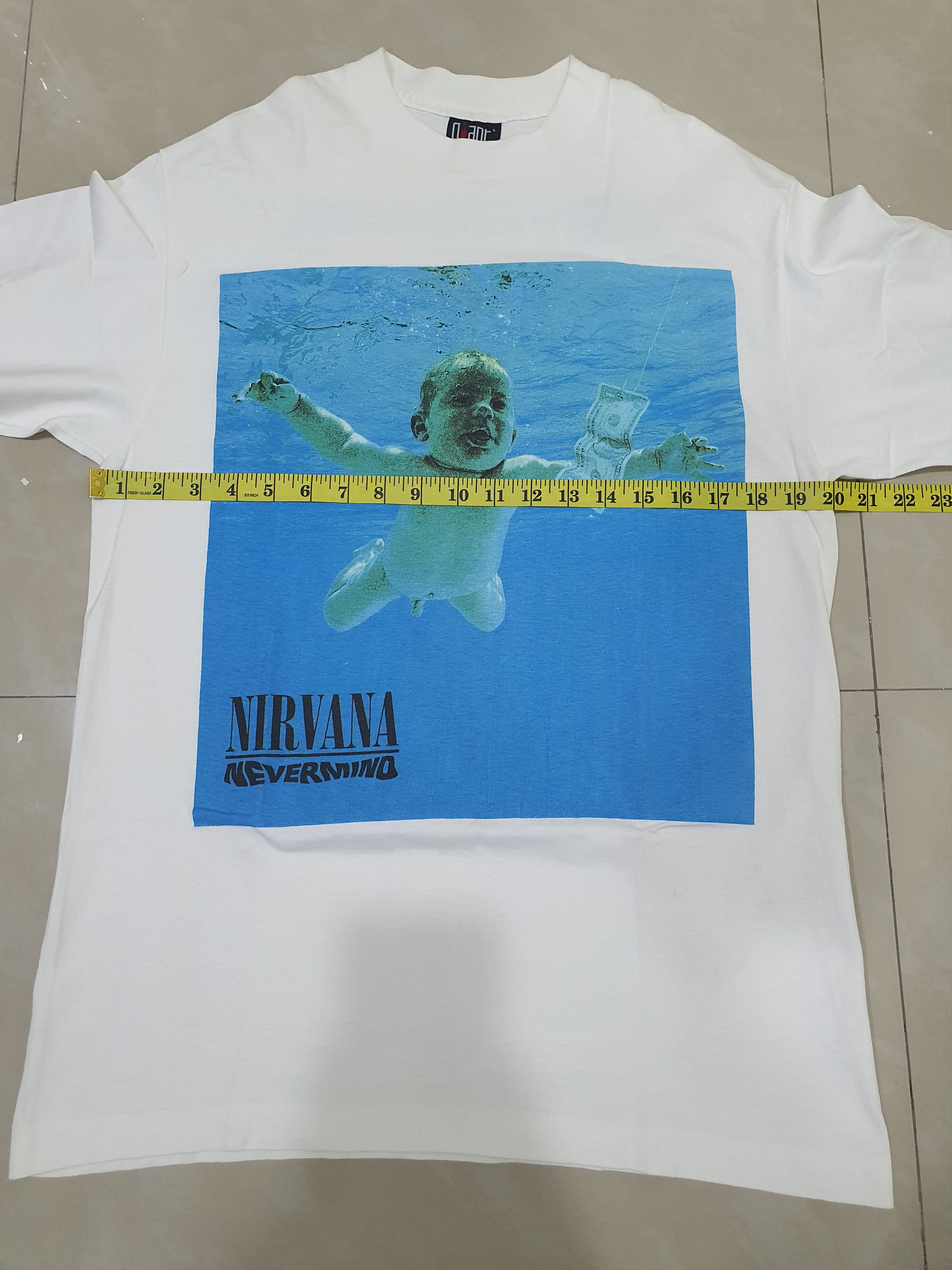 Vintage 90s Nirvana Nevermind Rare Grunge Tee