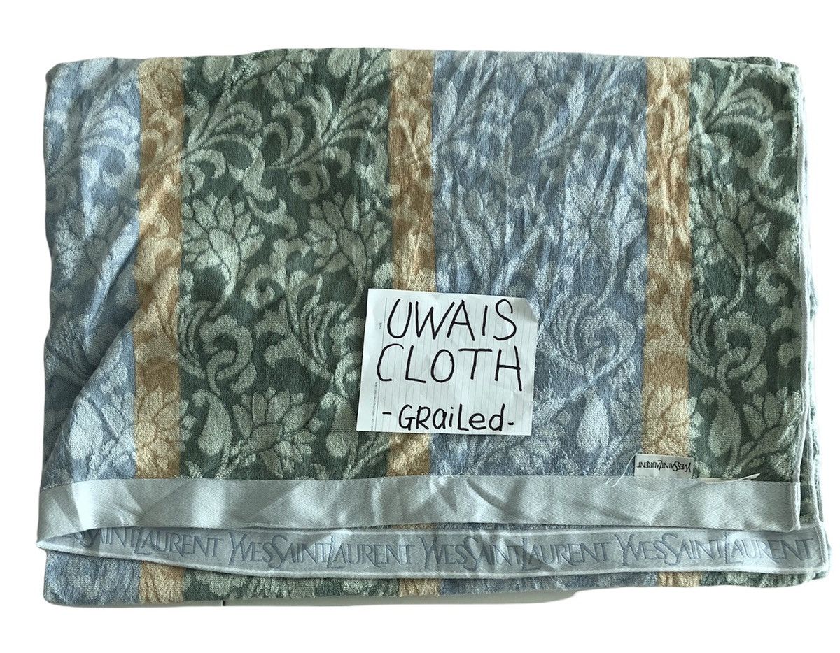 Vintage Yves Saint Lauren blanket