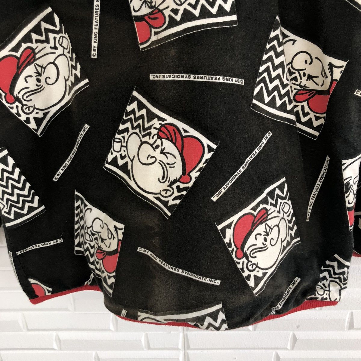 Cartoon Network × Vintage POPEYE KING FEUTURES RIVERSIBLE SWEATSHIRT VINTAGE Size US M / EU 48-50 / 2 - 11 Thumbnail