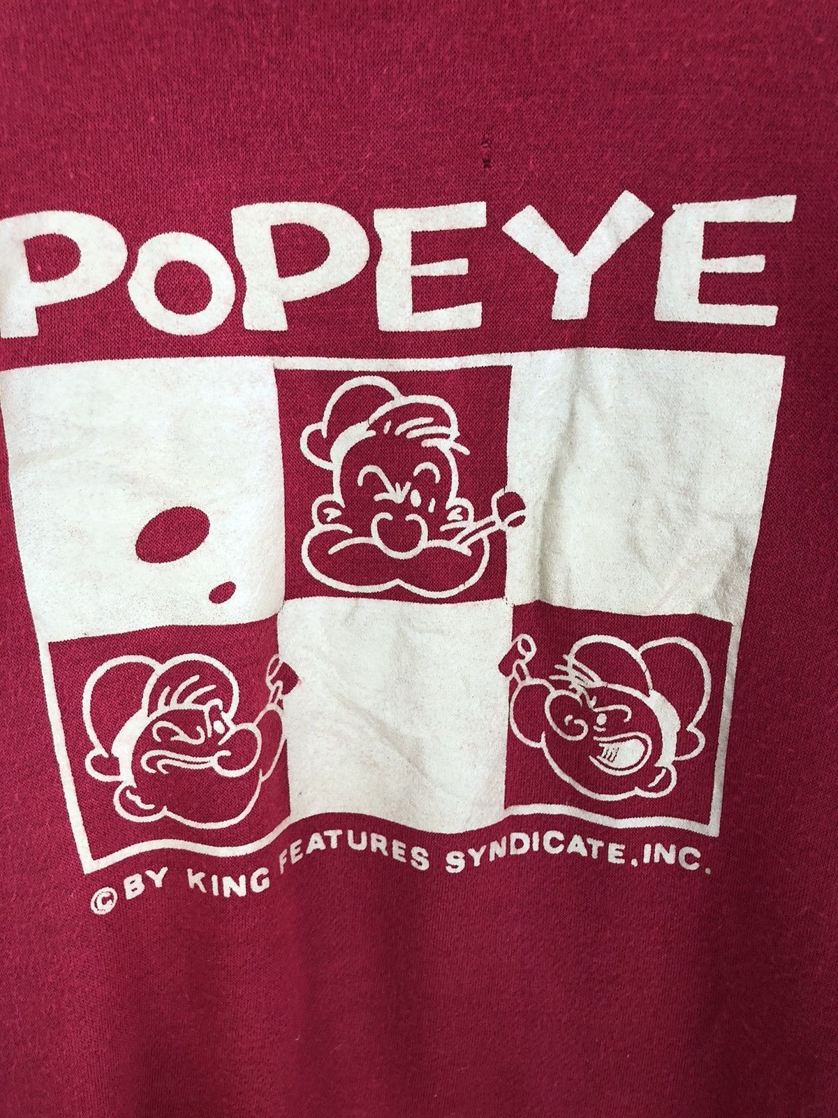 Cartoon Network × Vintage POPEYE KING FEUTURES RIVERSIBLE SWEATSHIRT VINTAGE Size US M / EU 48-50 / 2 - 12 Thumbnail