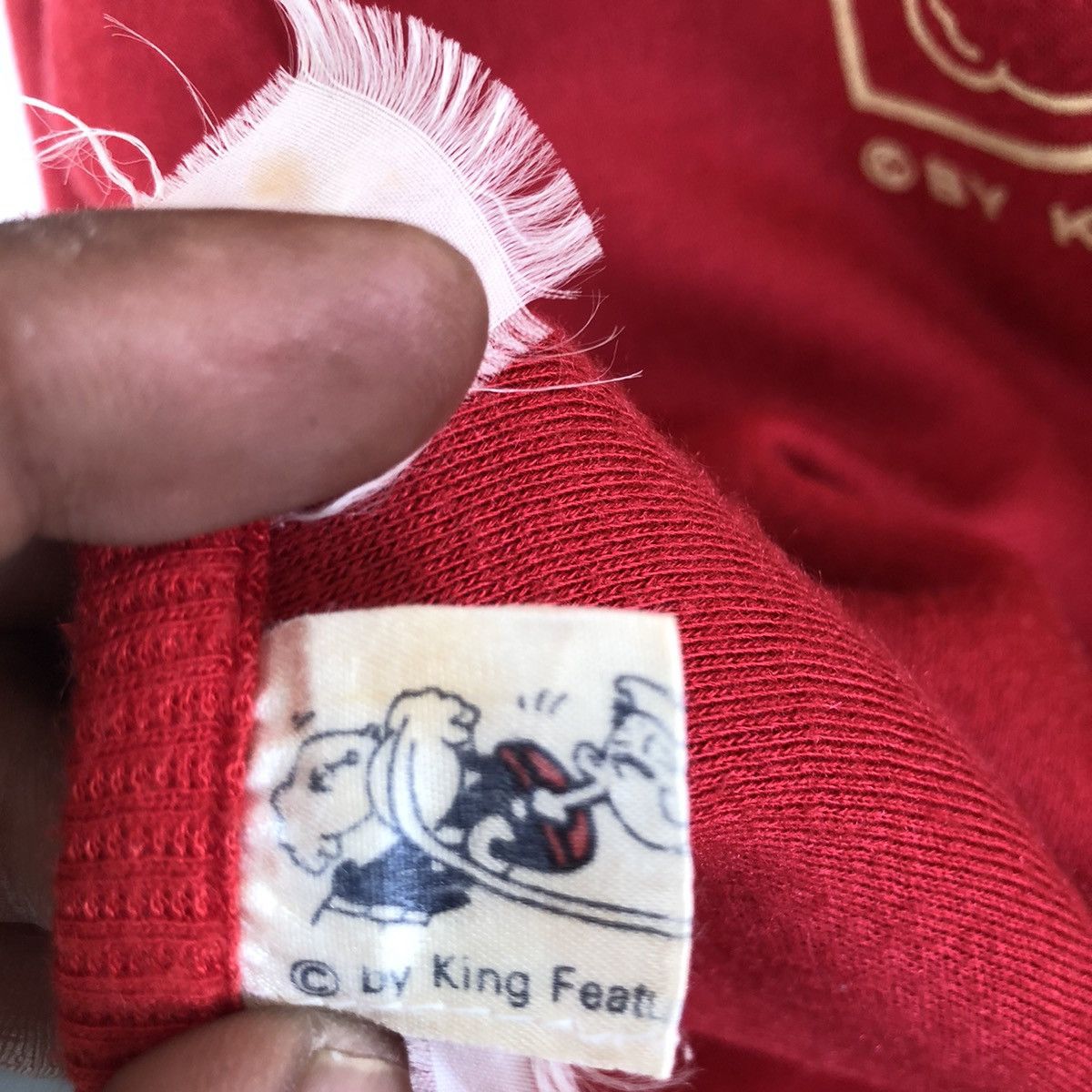 Cartoon Network × Vintage POPEYE KING FEUTURES RIVERSIBLE SWEATSHIRT VINTAGE Size US M / EU 48-50 / 2 - 13 Thumbnail