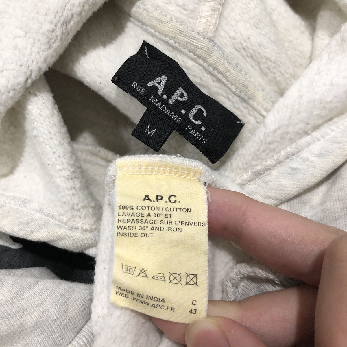 A.P.C. APC Hoodie Size US S / EU 44-46 / 1 - 6 Thumbnail