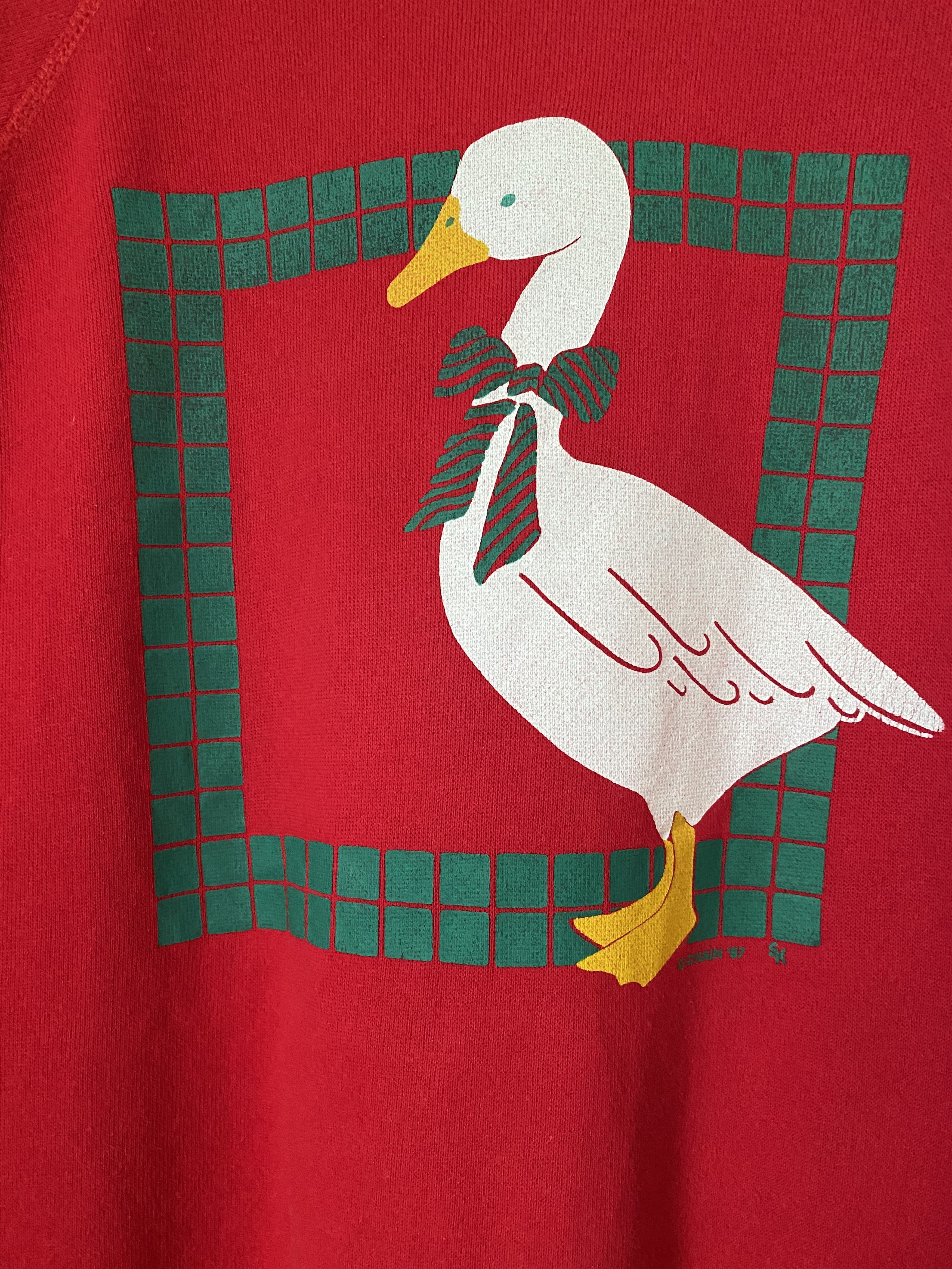 Tultex Vintage 80s Tultex Chain 87 Sweatshirt Rare Usa Size US XL / EU 56 / 4 - 2 Thumbnail