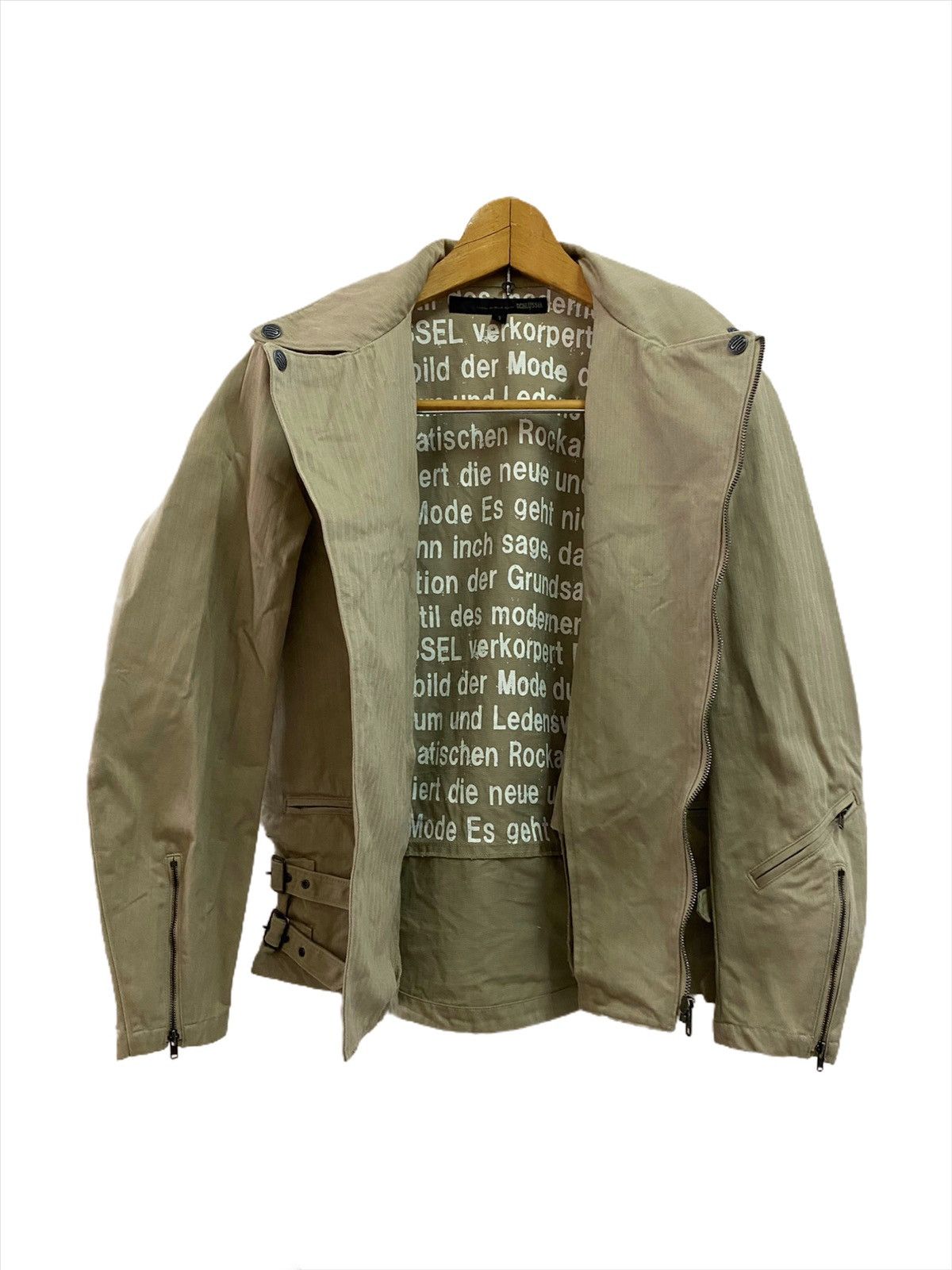 Schlussel Schlussel Double Colar Mad Biker Jacket Size US M / EU 48-50 / 2 - 4 Thumbnail
