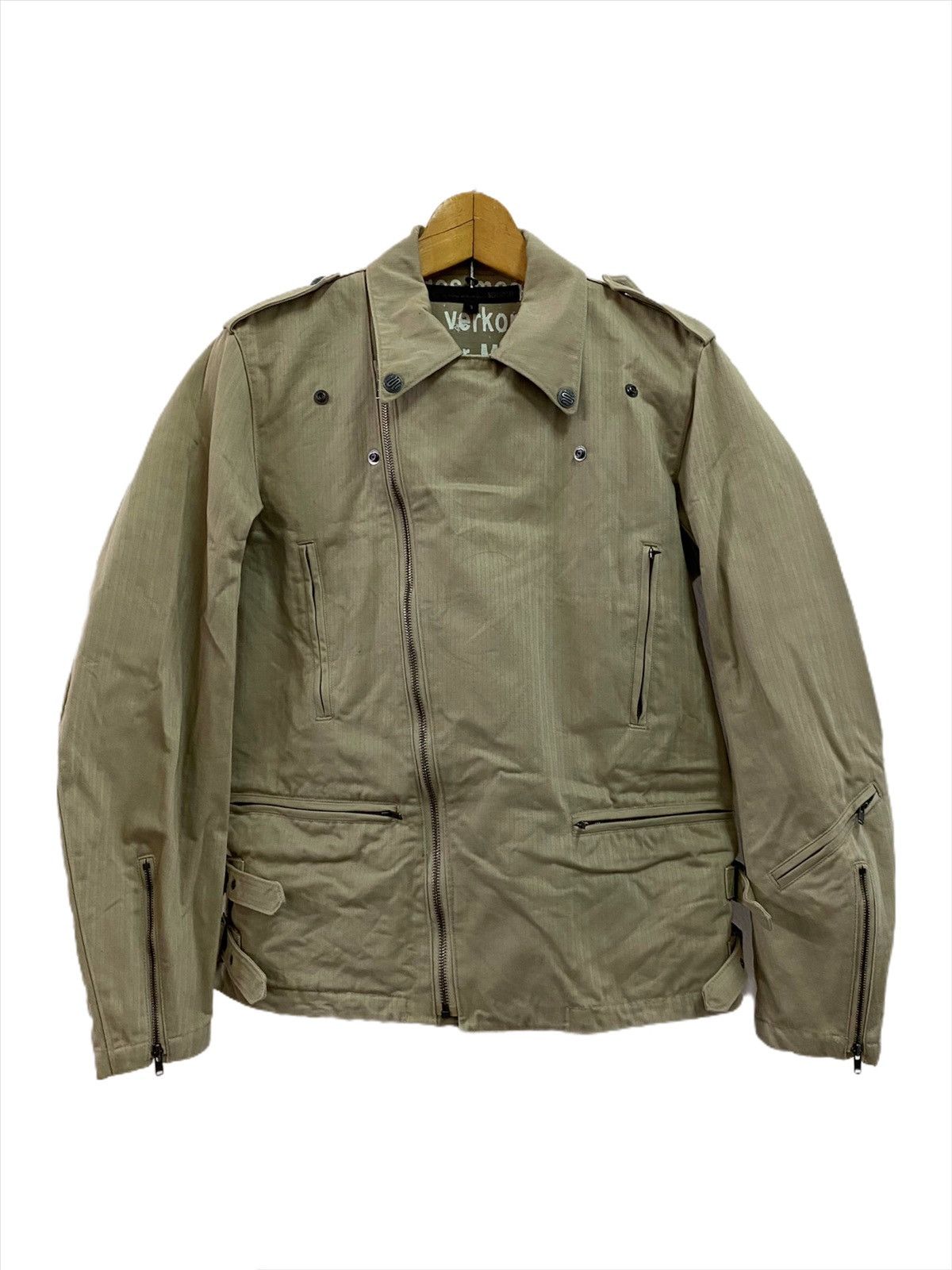 Schlussel Schlussel Double Colar Mad Biker Jacket Size US M / EU 48-50 / 2 - 1 Thumbnail
