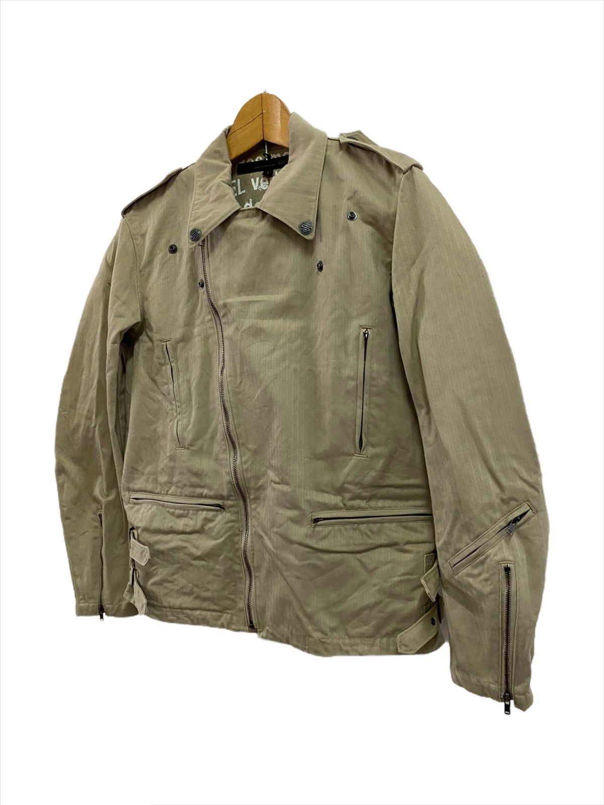 Schlussel Schlussel Double Colar Mad Biker Jacket Size US M / EU 48-50 / 2 - 5 Thumbnail