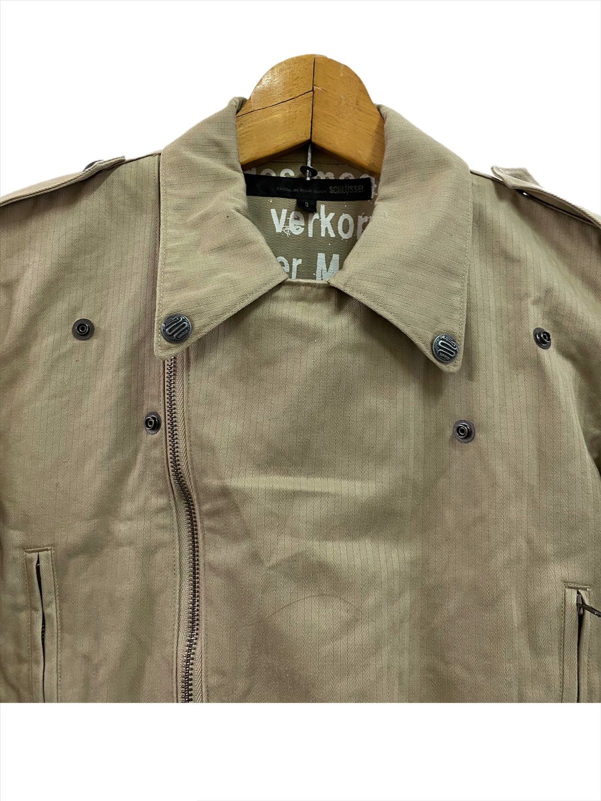 Schlussel Schlussel Double Colar Mad Biker Jacket Size US M / EU 48-50 / 2 - 7 Thumbnail