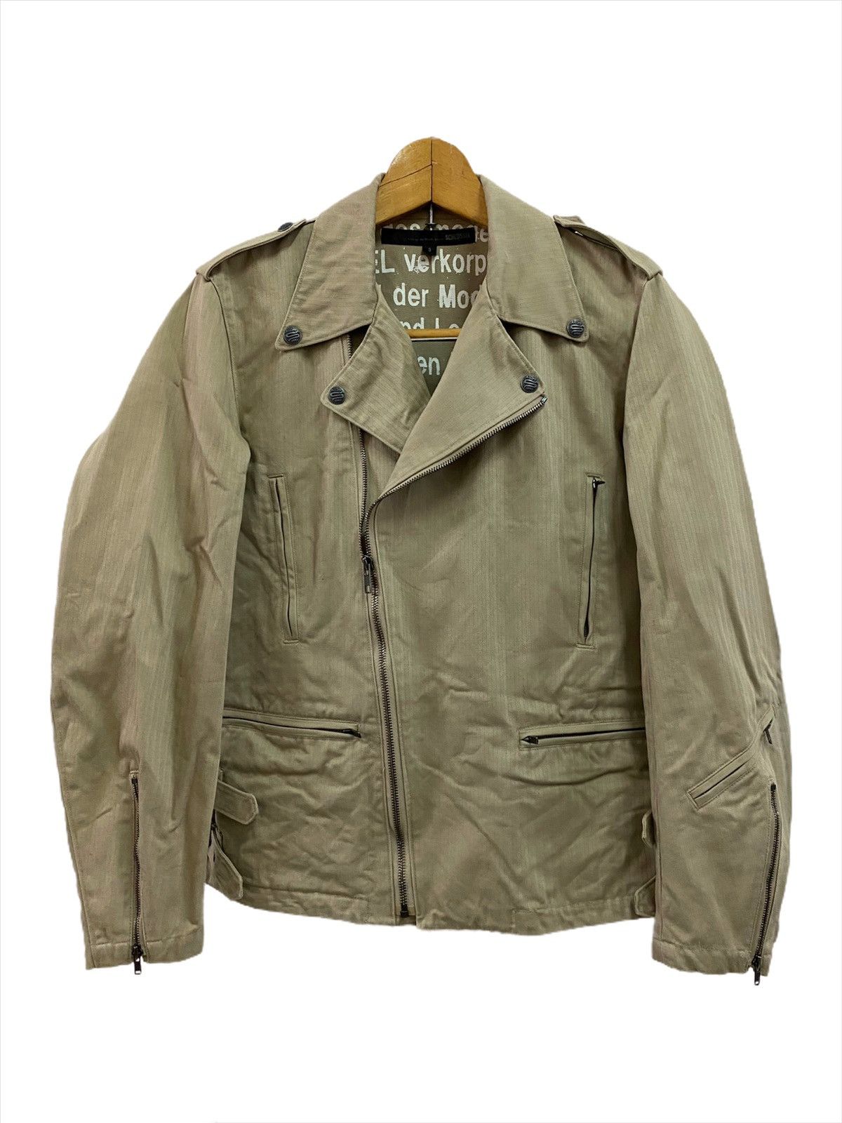 Schlussel Schlussel Double Colar Mad Biker Jacket Size US M / EU 48-50 / 2 - 2 Thumbnail