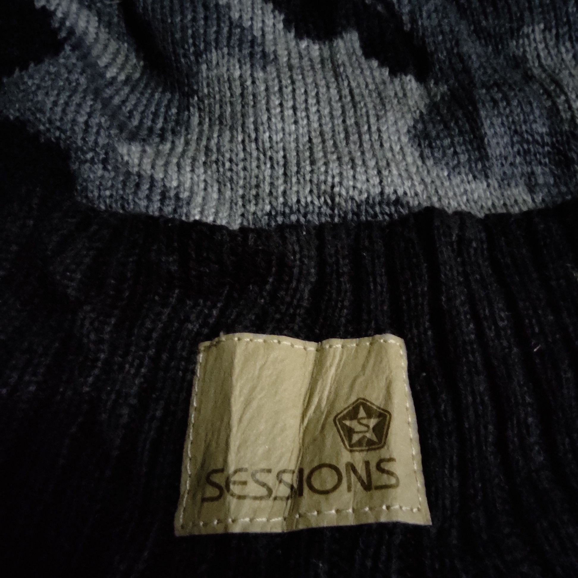 Sessions Vtg Sessions Camo Beanie Skate Brand Size ONE SIZE - 5 Thumbnail